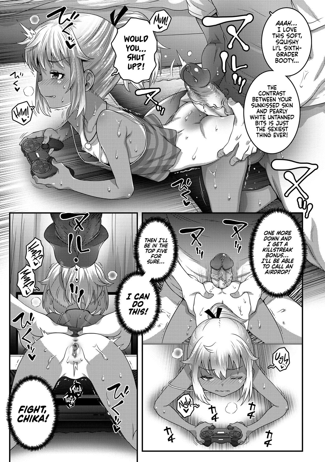 Domina F.P.S. Futsuu ni Play chuu ni Sex | F.P.S. Fucking while Playing a Shooter Natural Tits - Page 11