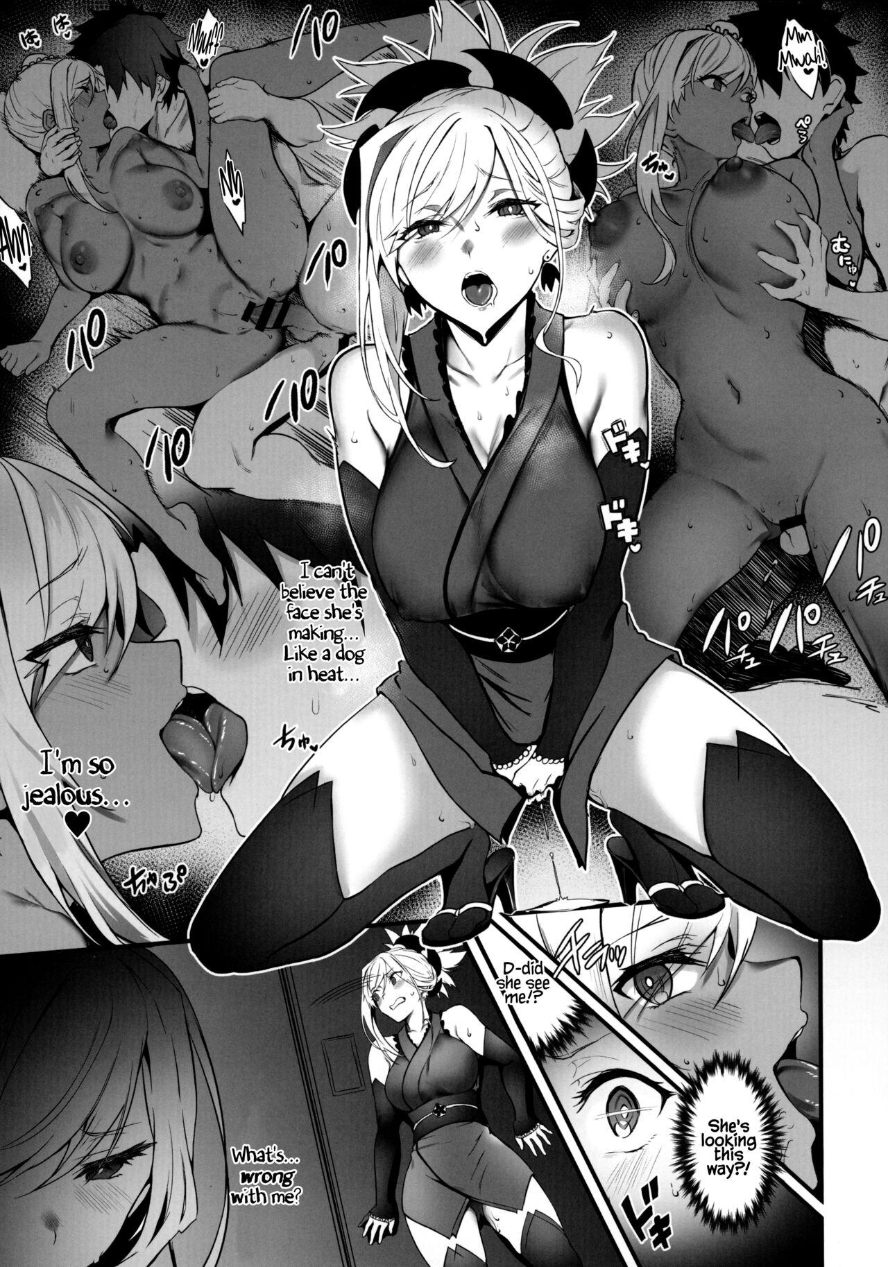 Tranny Sex Master no Benki wa kono Musashi | Master’s Cumdump is the One and Only Musashi - Fate grand order Family Sex - Page 11