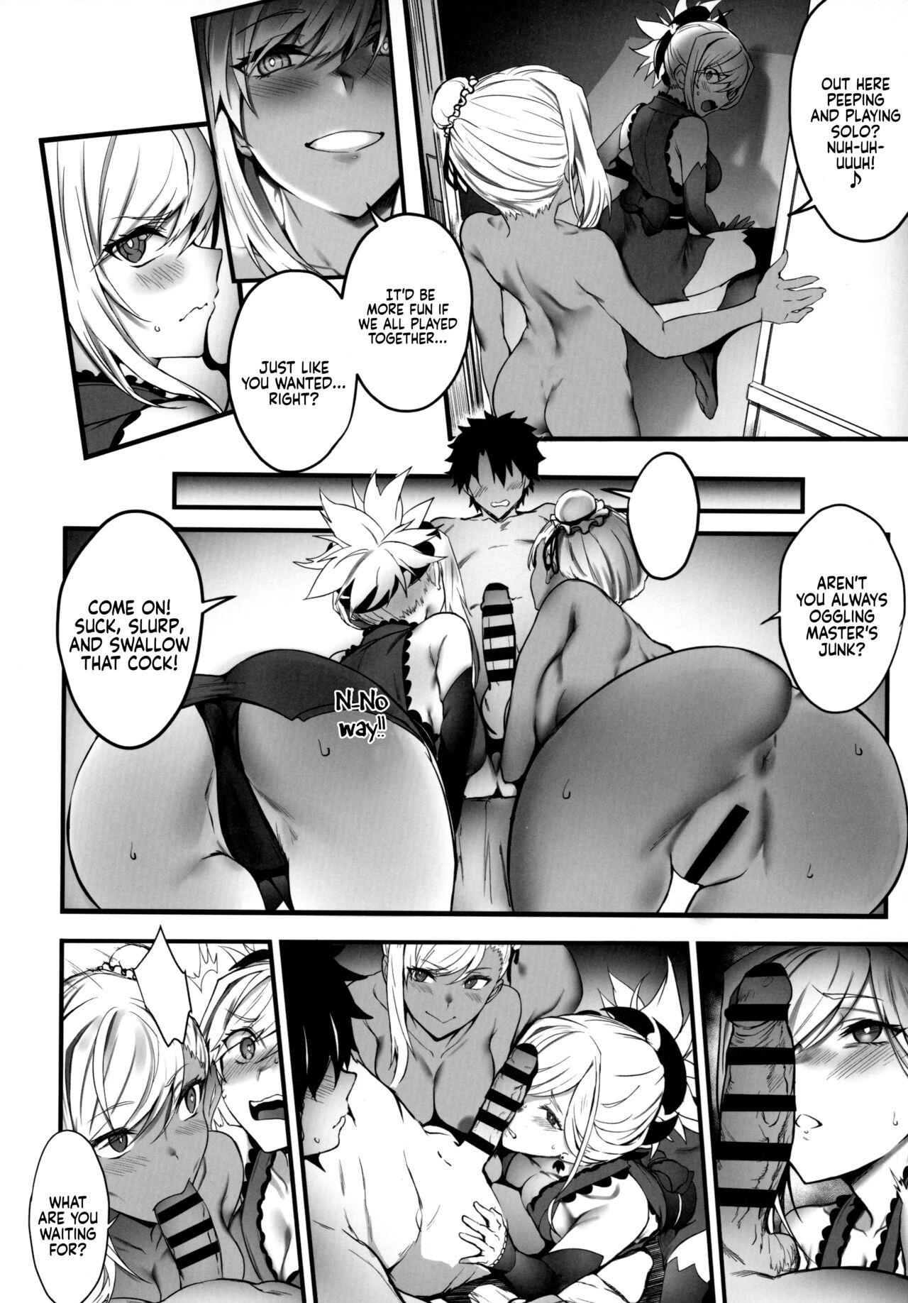 Tranny Sex Master no Benki wa kono Musashi | Master’s Cumdump is the One and Only Musashi - Fate grand order Family Sex - Page 12