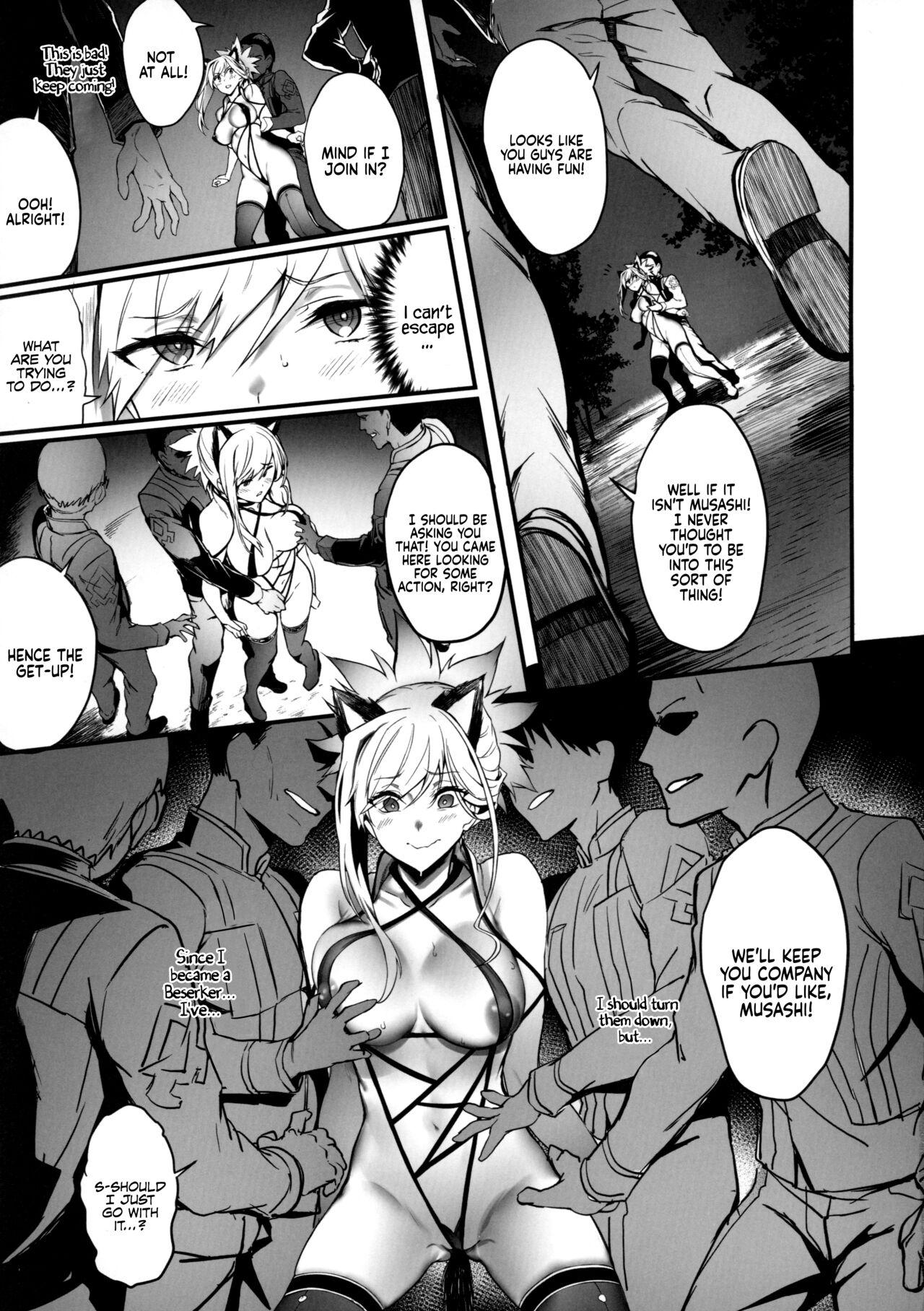 Hot Girl Porn Master no Benki wa kono Musashi | Master’s Cumdump is the One and Only Musashi - Fate grand order Class - Page 5