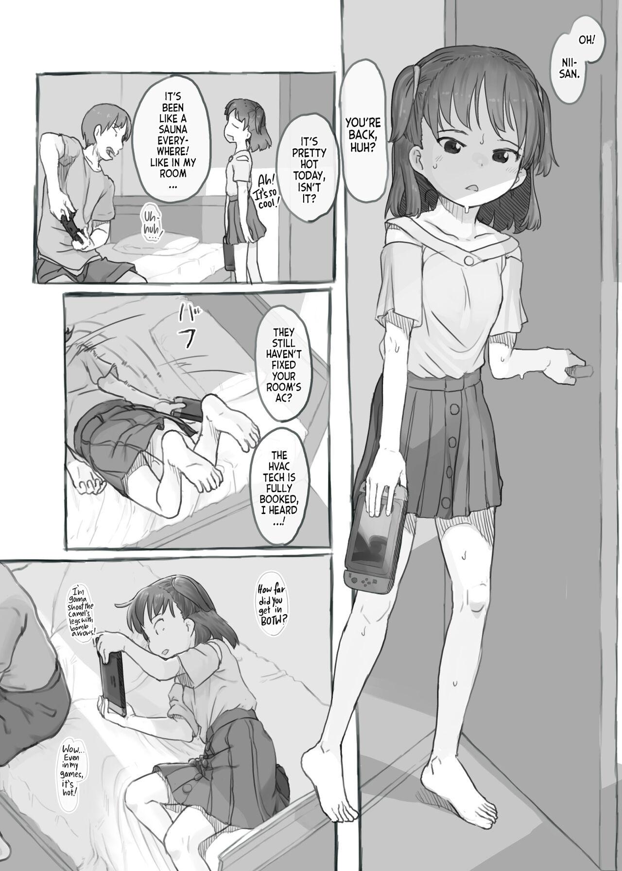 She Imouto to Nuku | Fap Sessions with my Little Sister! - Original Cumload - Page 5