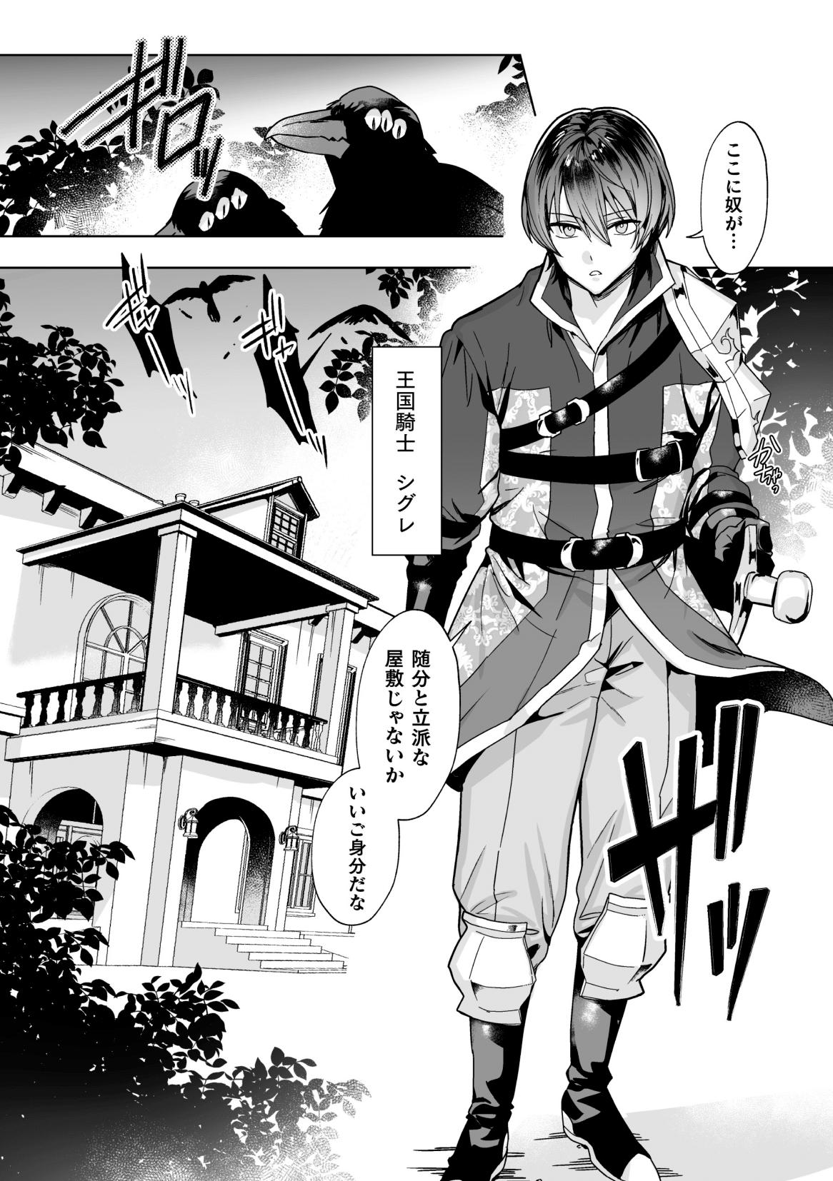 Sislovesme [Saiogauma] Seiken Shinin ~Inmon Choukyou de Daraku Suru Elite Kishi~ Ch. 1 - Original Gay Baitbus - Page 3
