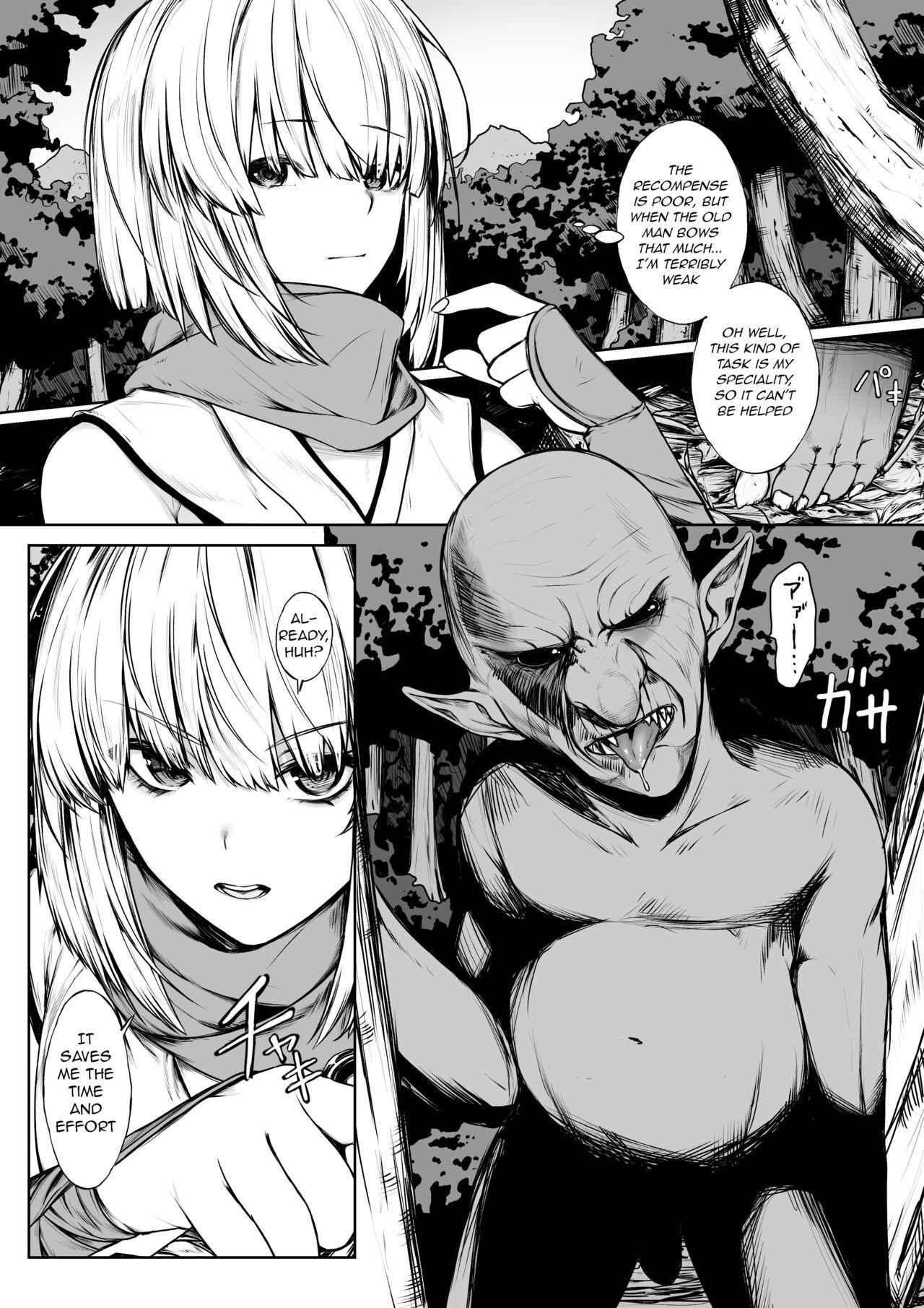 Cavala Kunoichi ga Goblin ni Makechau Hanashi | The Story Of The Female Ninja Succumbing To Goblins - Original Transex - Page 2