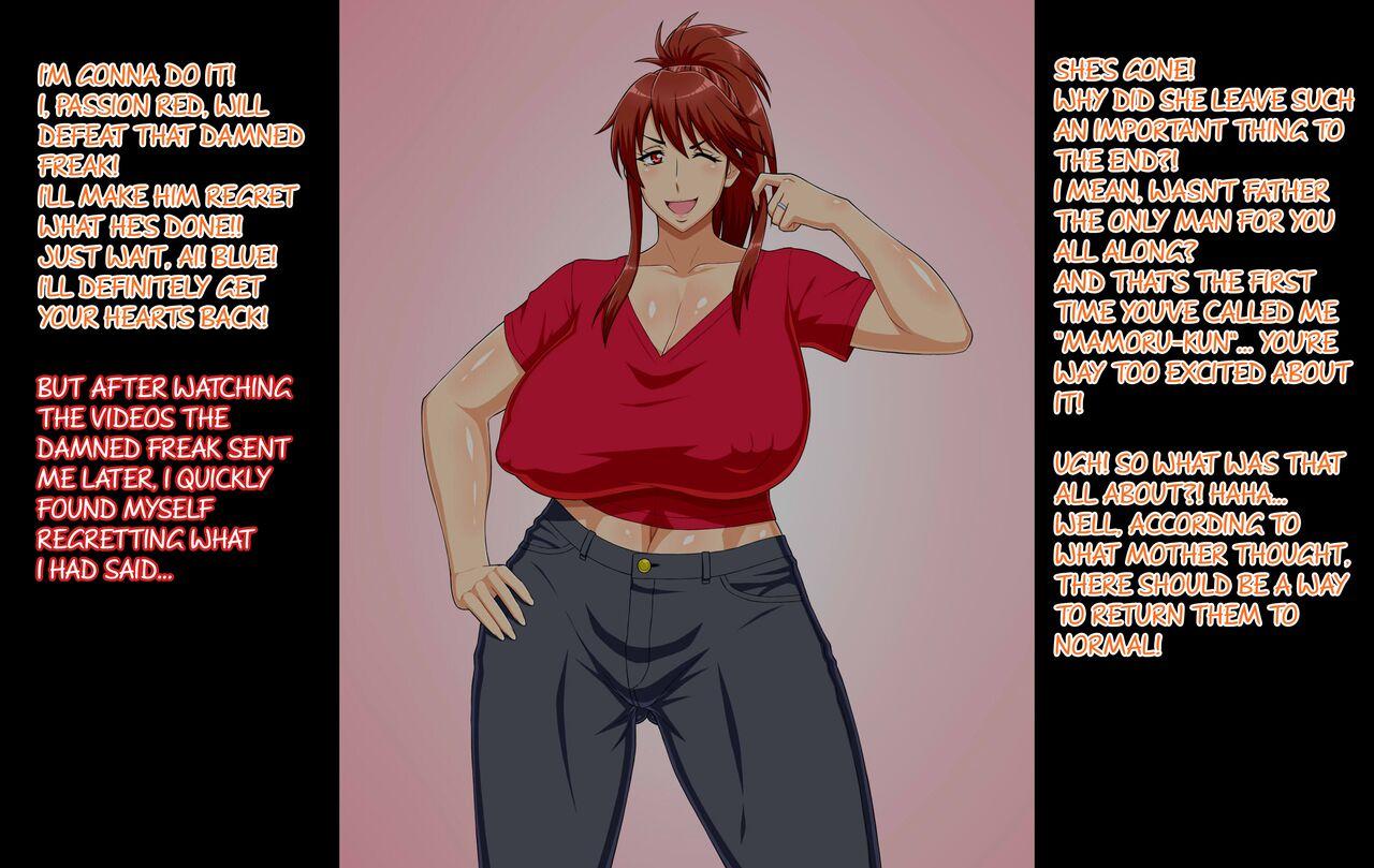 The Story of How Even Sentai Red's Mother Got Turned Into a Freak's Onahole Soldier 8