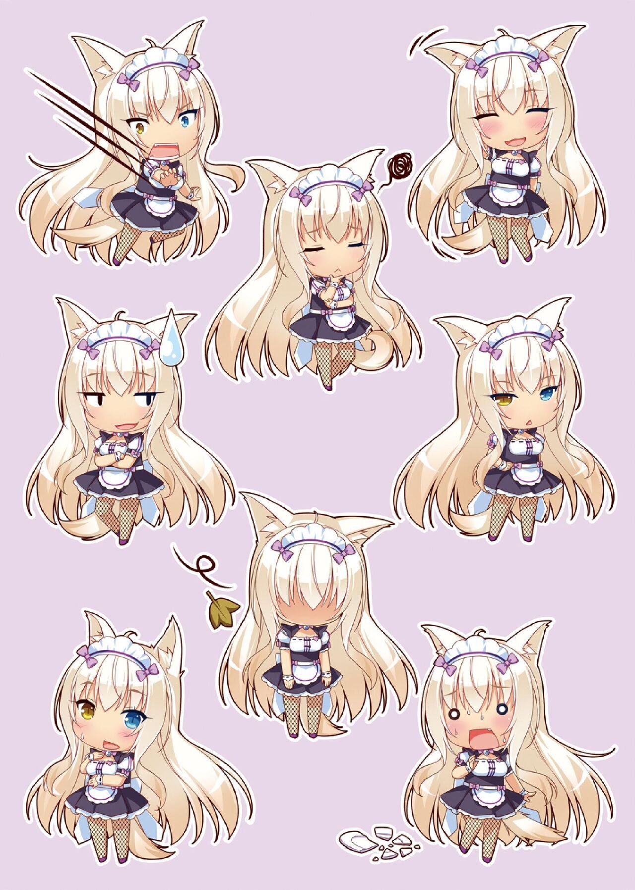 Gay Cut NEKOPARA ART WORKS Vol.2 - Nekopara Wetpussy - Page 8