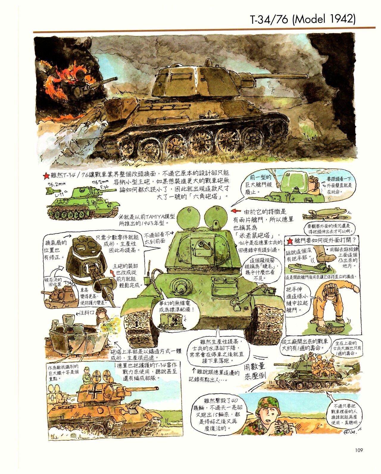 世界戰車博物館圖鑑(2009台版)  PANZERTALES WORLD TANK MUSEUM illustrated (chinese) 108
