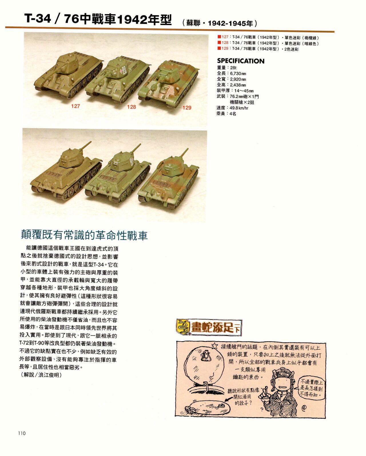 世界戰車博物館圖鑑(2009台版)  PANZERTALES WORLD TANK MUSEUM illustrated (chinese) 109