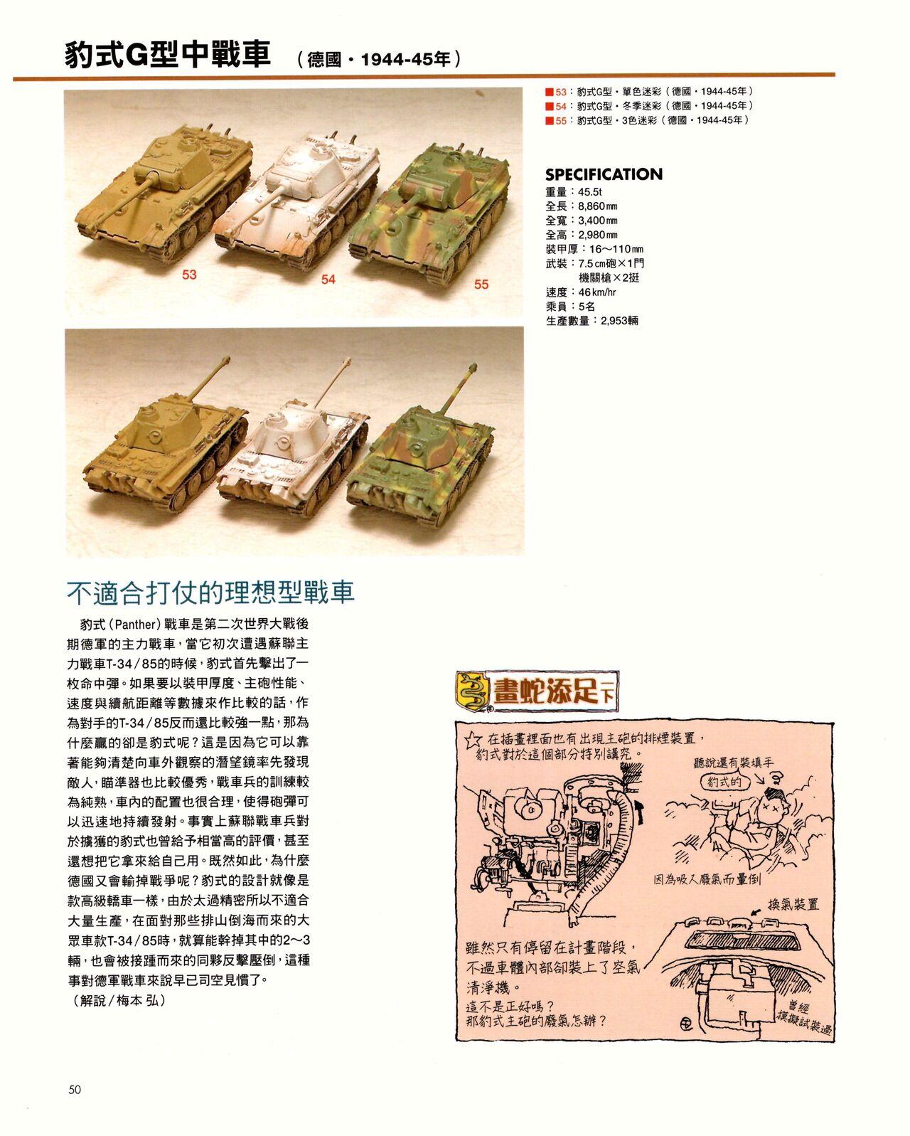 世界戰車博物館圖鑑(2009台版)  PANZERTALES WORLD TANK MUSEUM illustrated (chinese) 49
