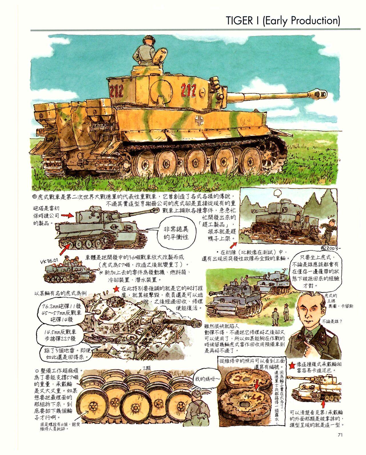 世界戰車博物館圖鑑(2009台版)  PANZERTALES WORLD TANK MUSEUM illustrated (chinese) 70