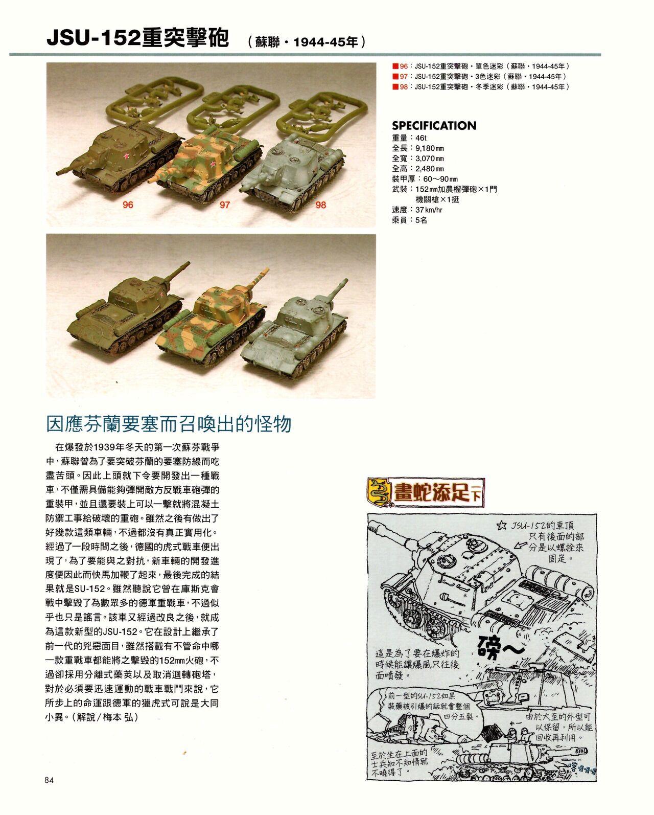世界戰車博物館圖鑑(2009台版)  PANZERTALES WORLD TANK MUSEUM illustrated (chinese) 83