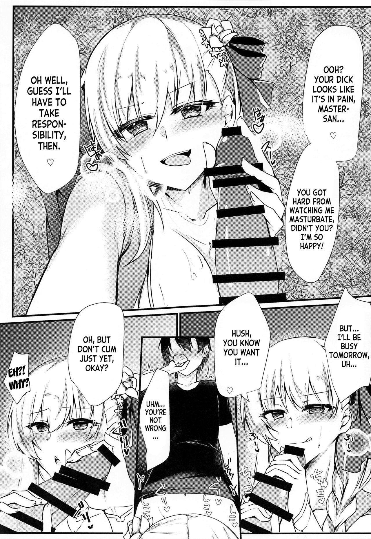 Oral Sex Maou-sama wa Jouyoku o Osaerarenai | The Demon King Can't Control Her Lust - Fate grand order Best Blowjob - Page 10
