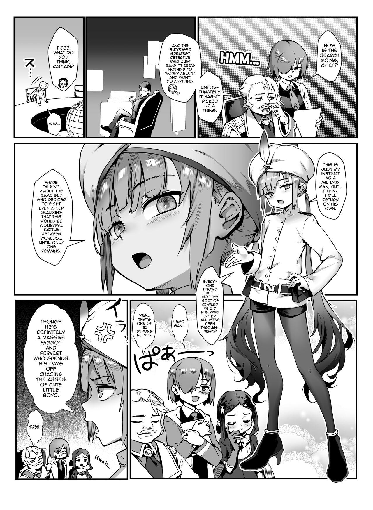 Lesbian Porn Captain Nemo to Nakadashi Dairankou - Fate grand order Gemidos - Page 7