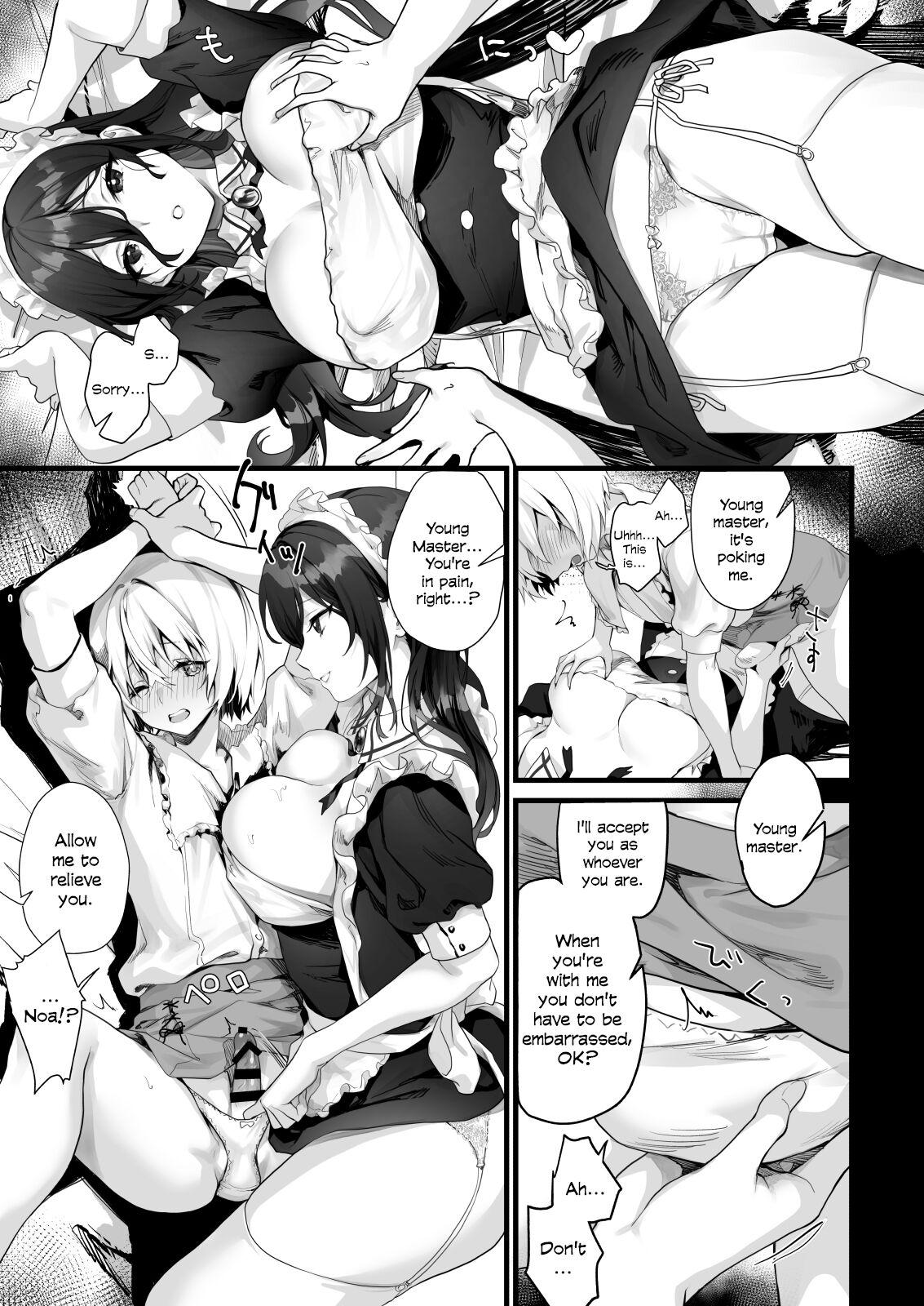 Couple Porn Otokonoko wa Maid no Love Doll | The Femboy Is The Maid's Love Doll - Original Mallu - Page 5