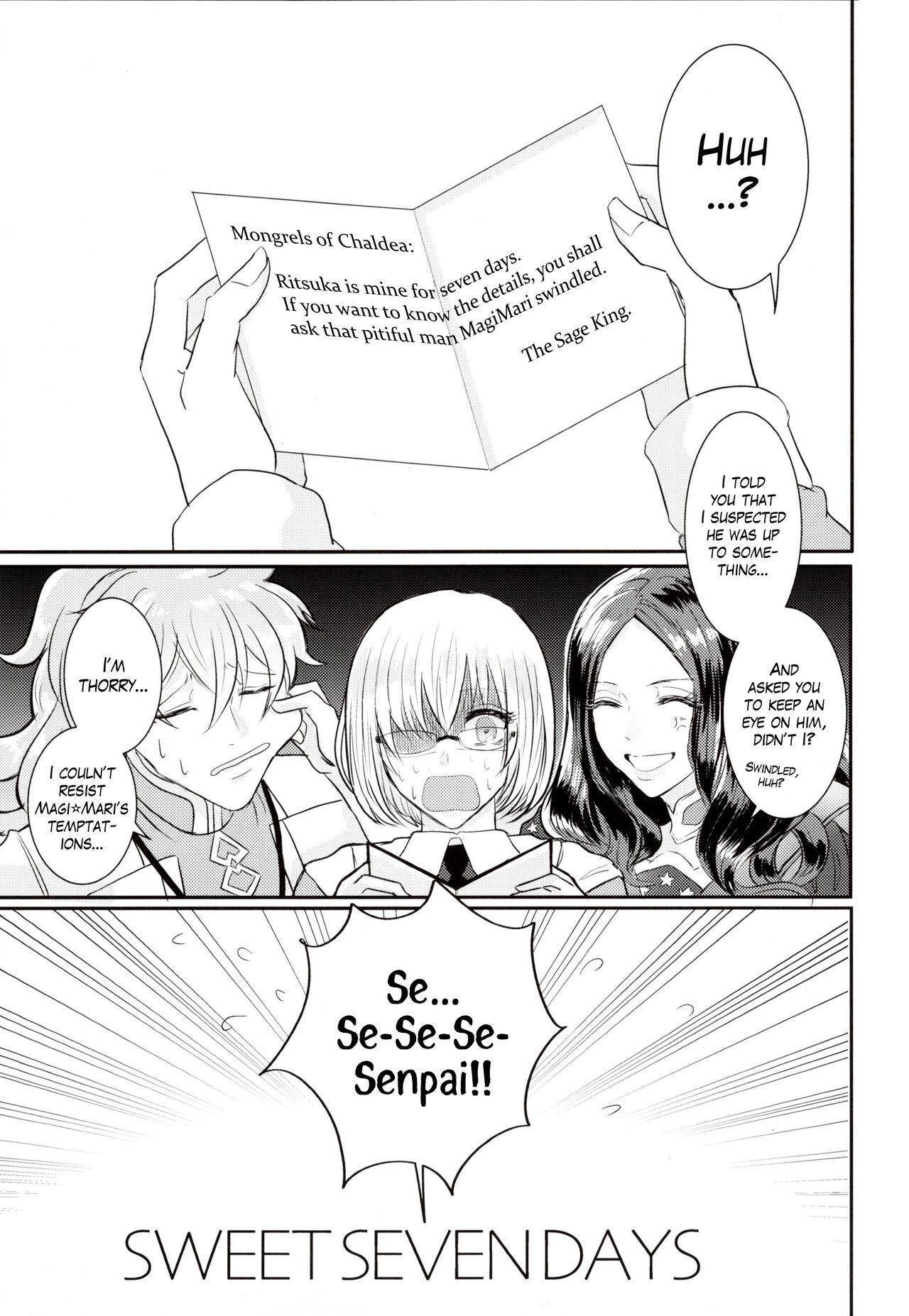Free Amature SWEET SEVEN DAYS - Fate grand order Virgin - Page 2