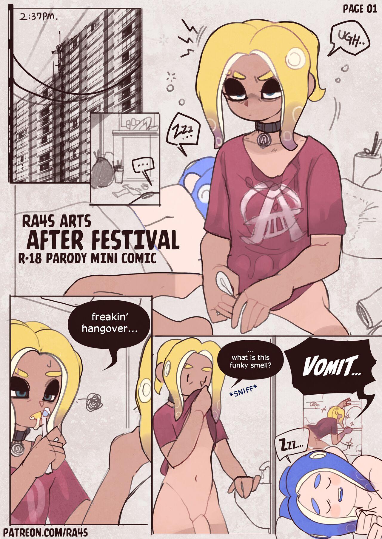 Feet After Festival - Splatoon Rica - Page 1
