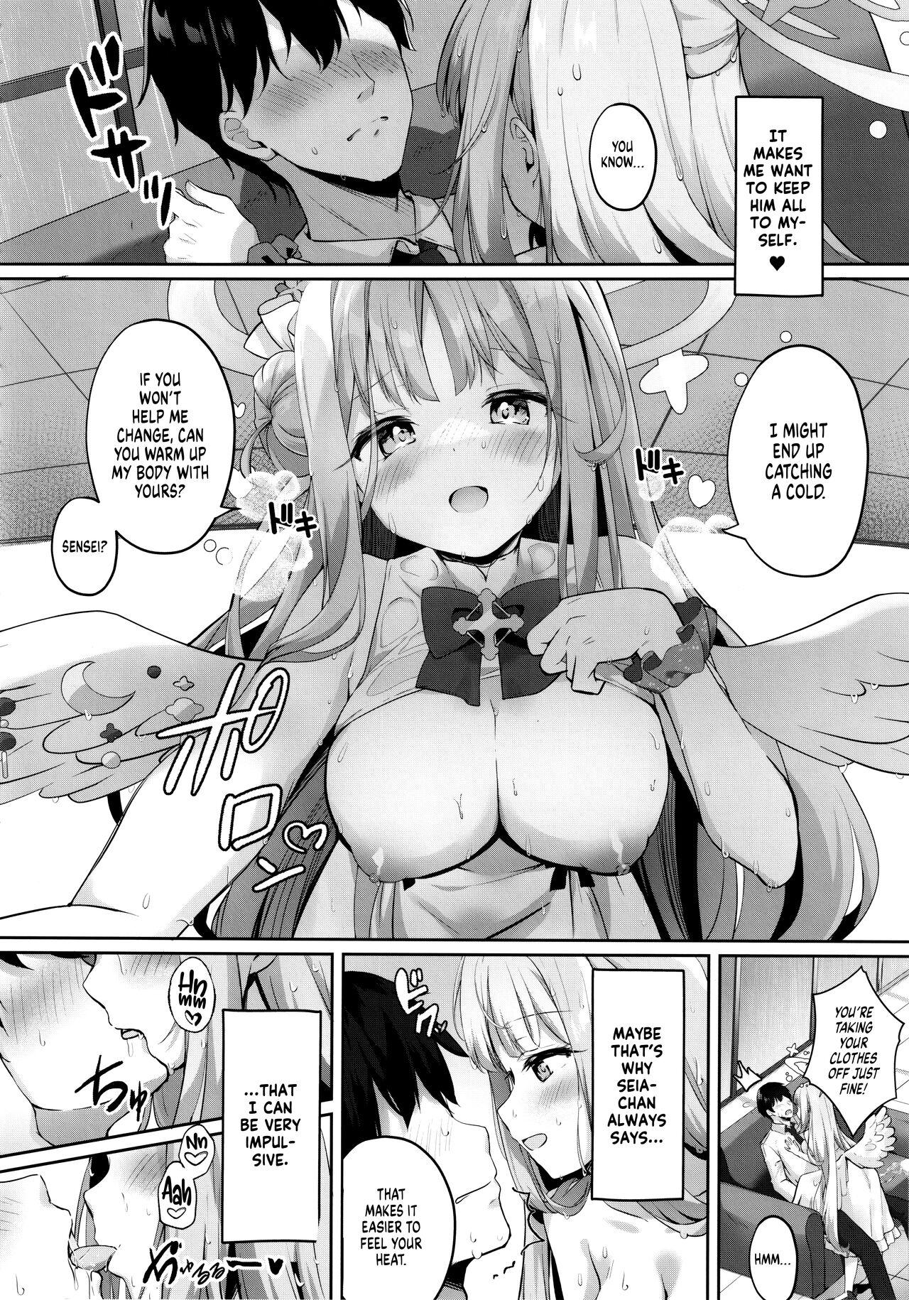 Petite Mika to Amayadori | Sweet Shelter with Mika - Blue archive Jacking - Page 7