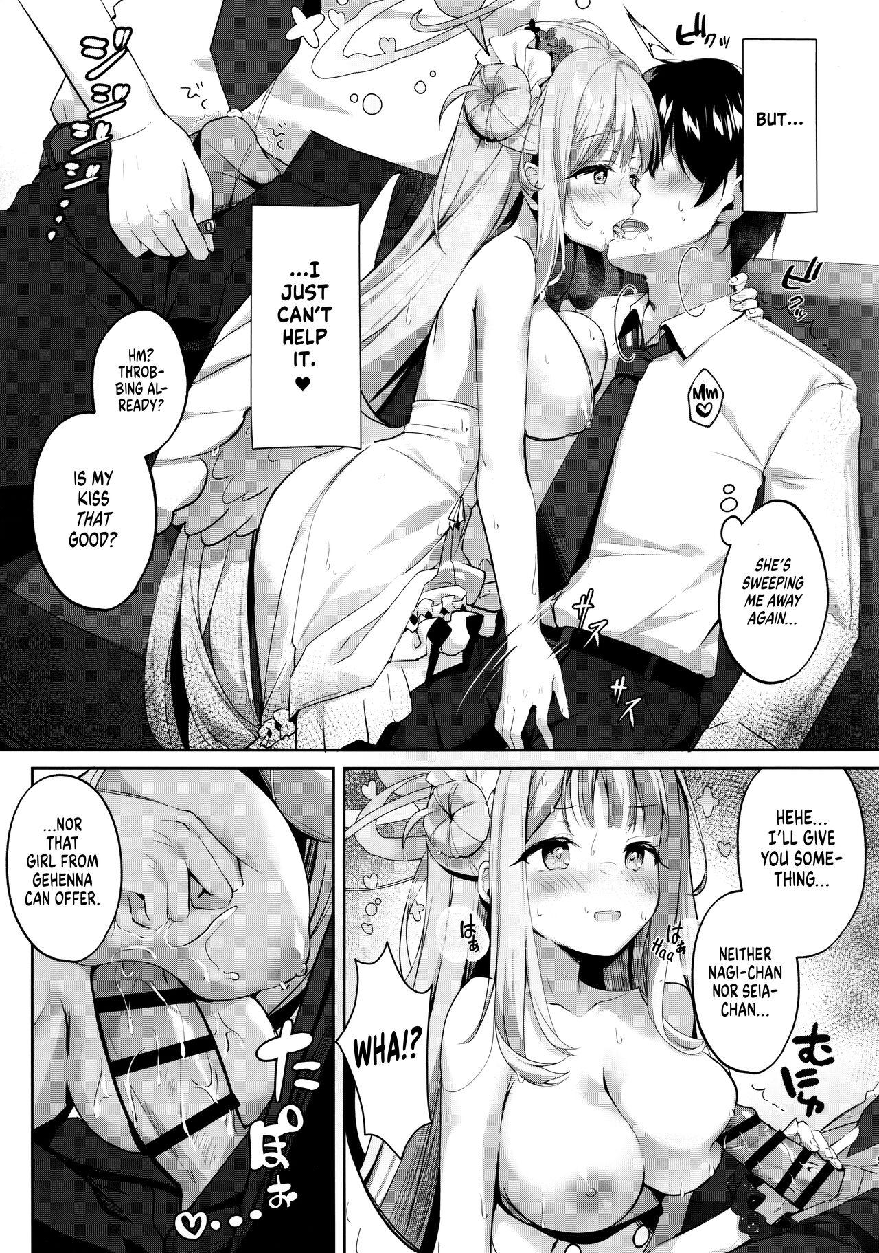 Gay Massage Mika to Amayadori | Sweet Shelter with Mika - Blue archive Top - Page 8