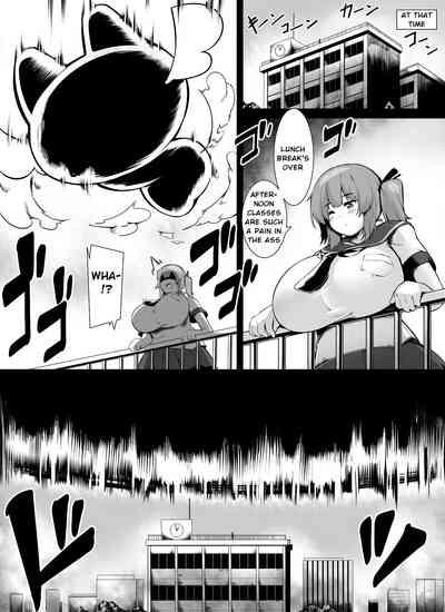 Bakunyuu Kitsune Mimi Mahou Shoujo wa Kyodaika shika Dekimasen! | Big breasted fox eared magical girl can only be huge! 2