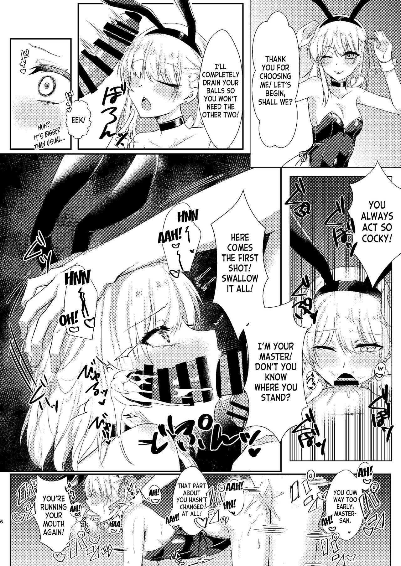 Highschool Kyou mo Bunny de Kama-chan - Fate grand order Foda - Page 5