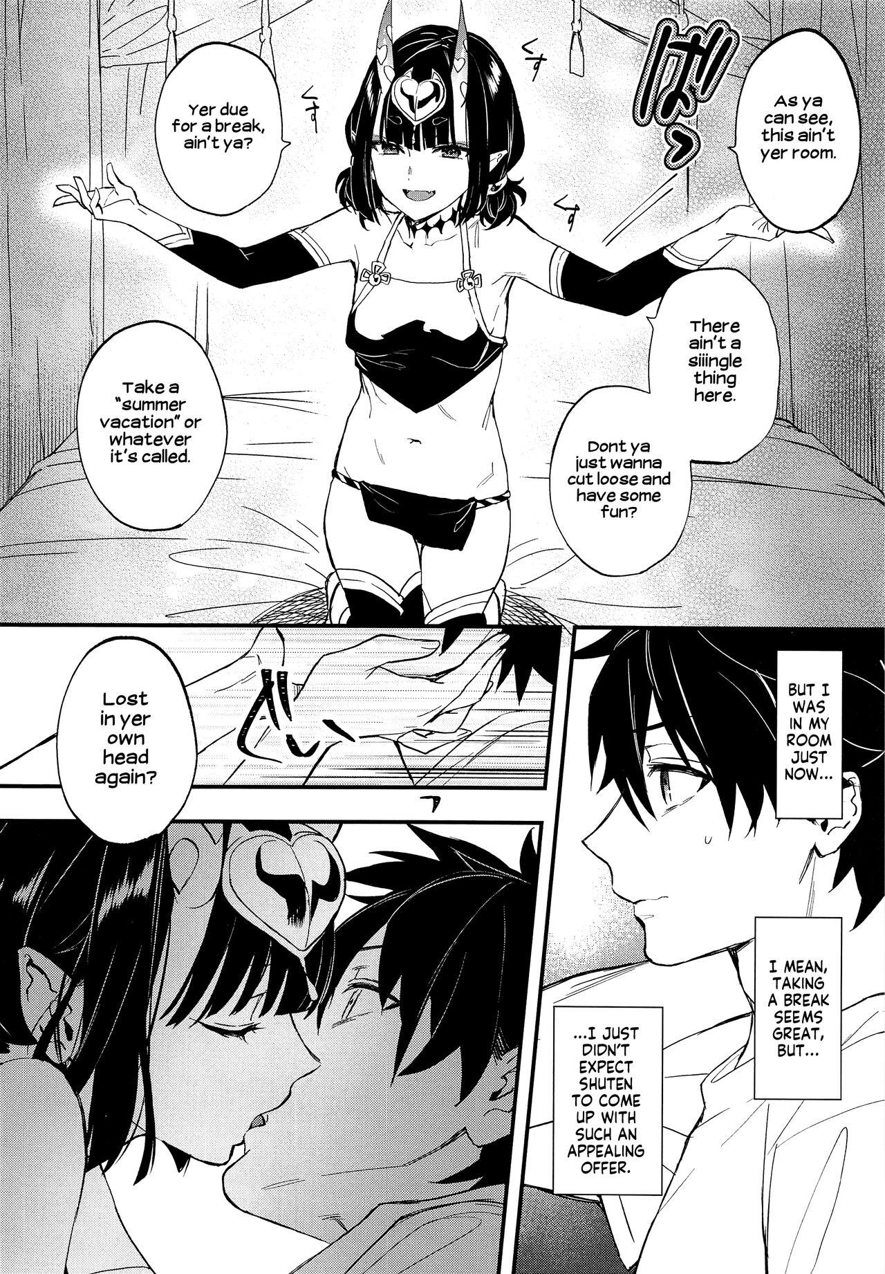 Forwomen Cosplay Shuten-chan to Manatsu no Yo no Yume | A Midsummer Night's Dream with Shuten in Cosplay - Fate grand order Huge - Page 8