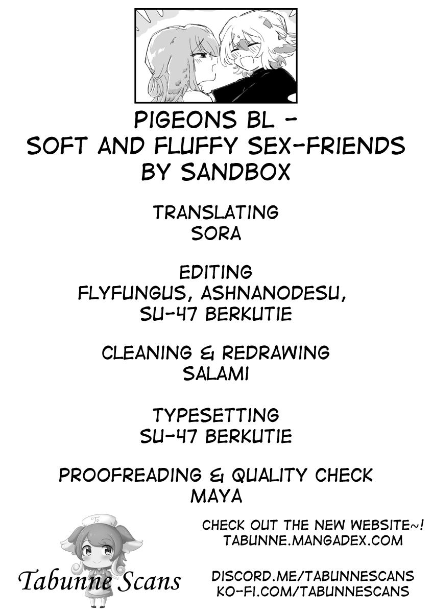 [Arijigoku (Sandbox)] Pigeons BL - Soft and Fluffy Sex-Friends | Hato-hato - Yuru-fuwa Sefure Riba [English] [Tabunne Scans] 23