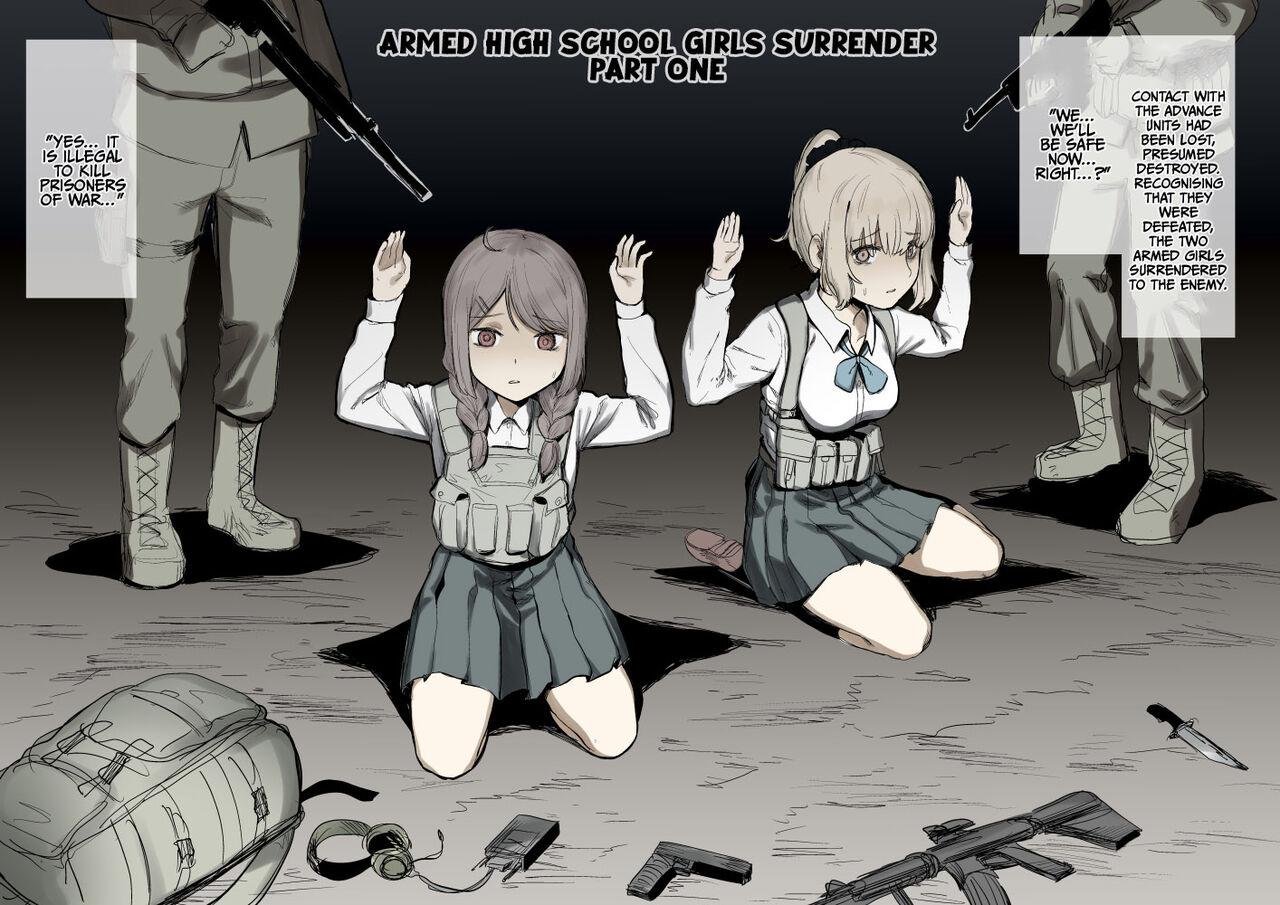 Men Armed High School Girls Surrender - Original Gets - Picture 1