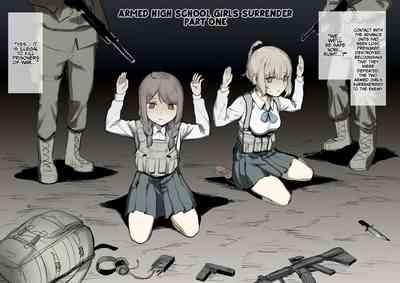 Armed High School Girls Surrender 0