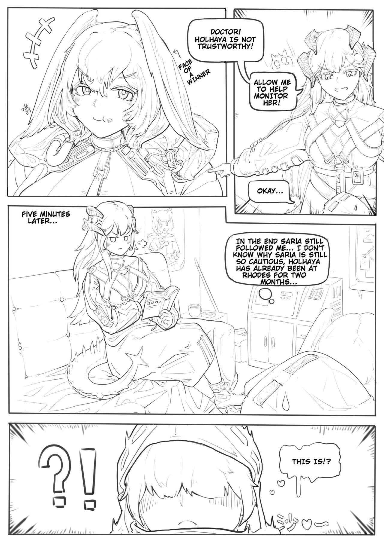 Holhaya and the Doctor's caressing routine (Arknights) [English) 6
