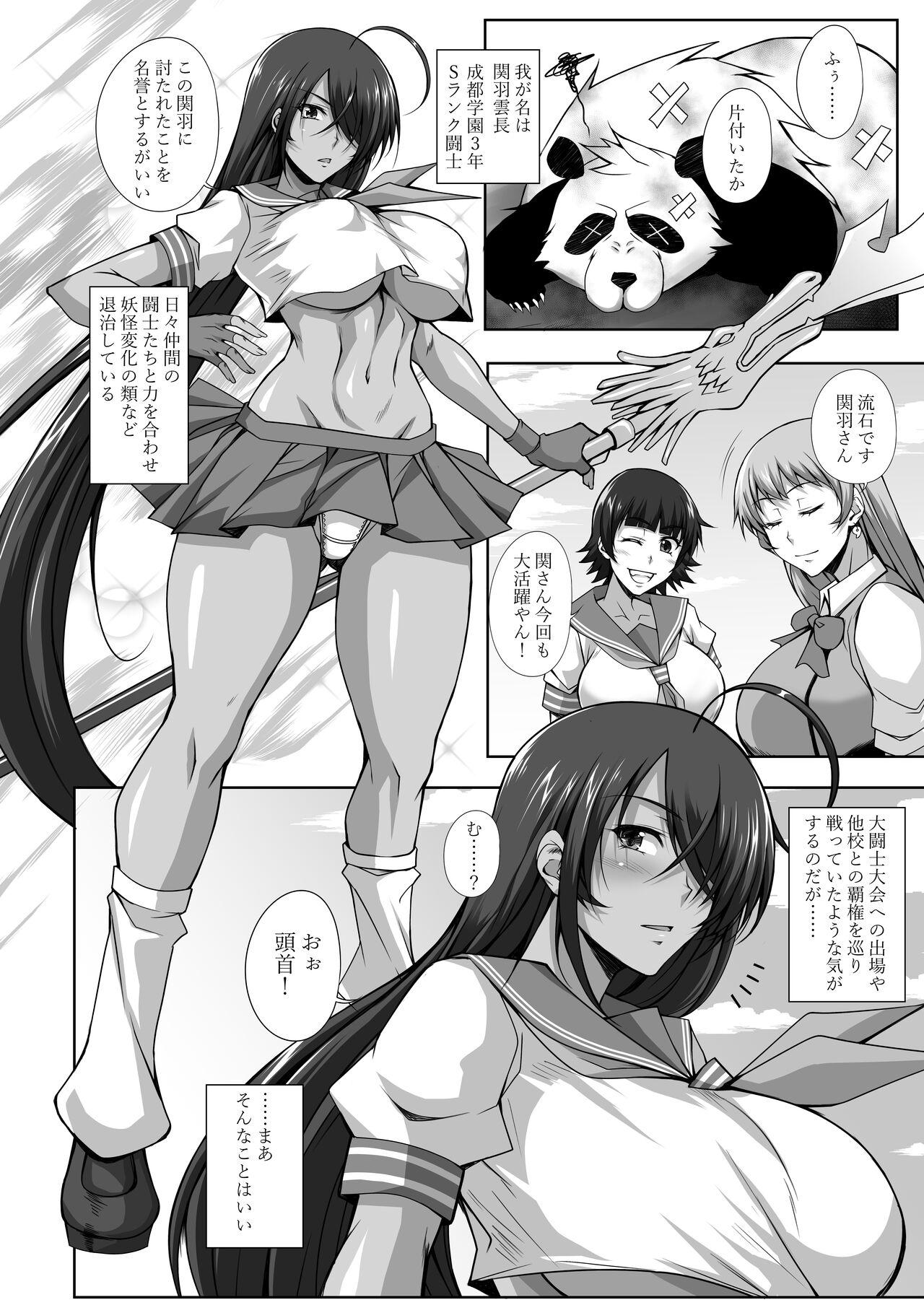 Pale Kantei Kenshin Houshiroku - Ikkitousen | battle vixens Alternative - Page 3
