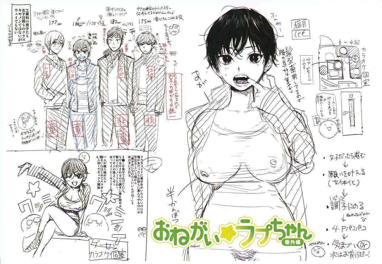 Hoe Onegai☆Lap-chan Melonbooks Gentei Tokuten Leaflet Shoki Settei Shiryoushuu Porno Amateur - Page 2