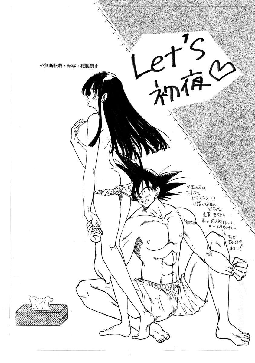 Huge Ass Goku x Chichi short comic collection to one - Dragon ball z Dragon ball Strap On - Page 1