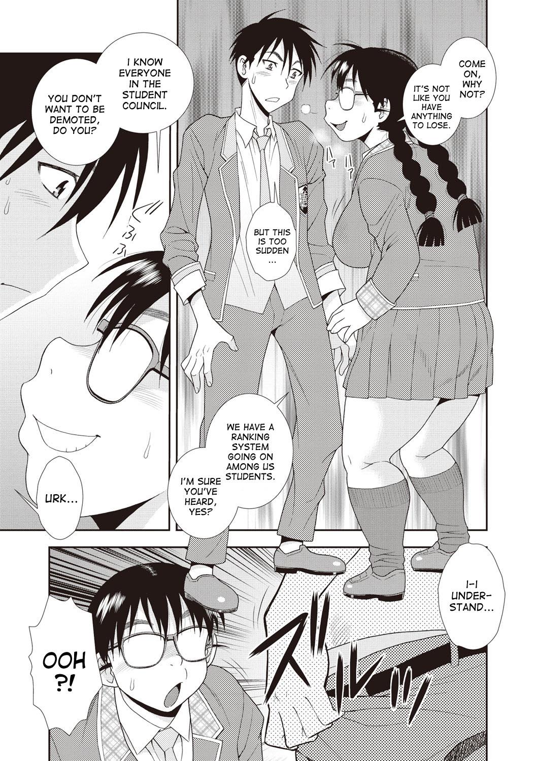 Boots [Shinozaki Rei] Uruwashi no Tatsumi-san | The Beautiful Tatsumi-san (Mesubuta JK Nikubenki!!!) [English] [desudesu] [Decensored] [Digital] Jeans - Page 5