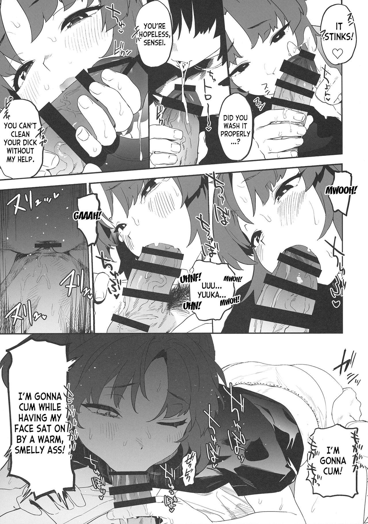Longhair Shimi Ase Yuuka no Mure Momo Manko - Blue archive Sexcams - Page 11