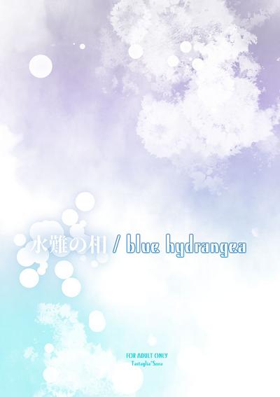 / blue hydrangea 1