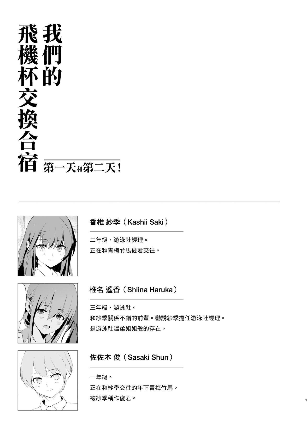 Gay Averagedick Watashi-tachi no Onaho Koukan Gasshuku Ichinichime to Futsukame! + Omake Paper - Original Mulata - Page 4