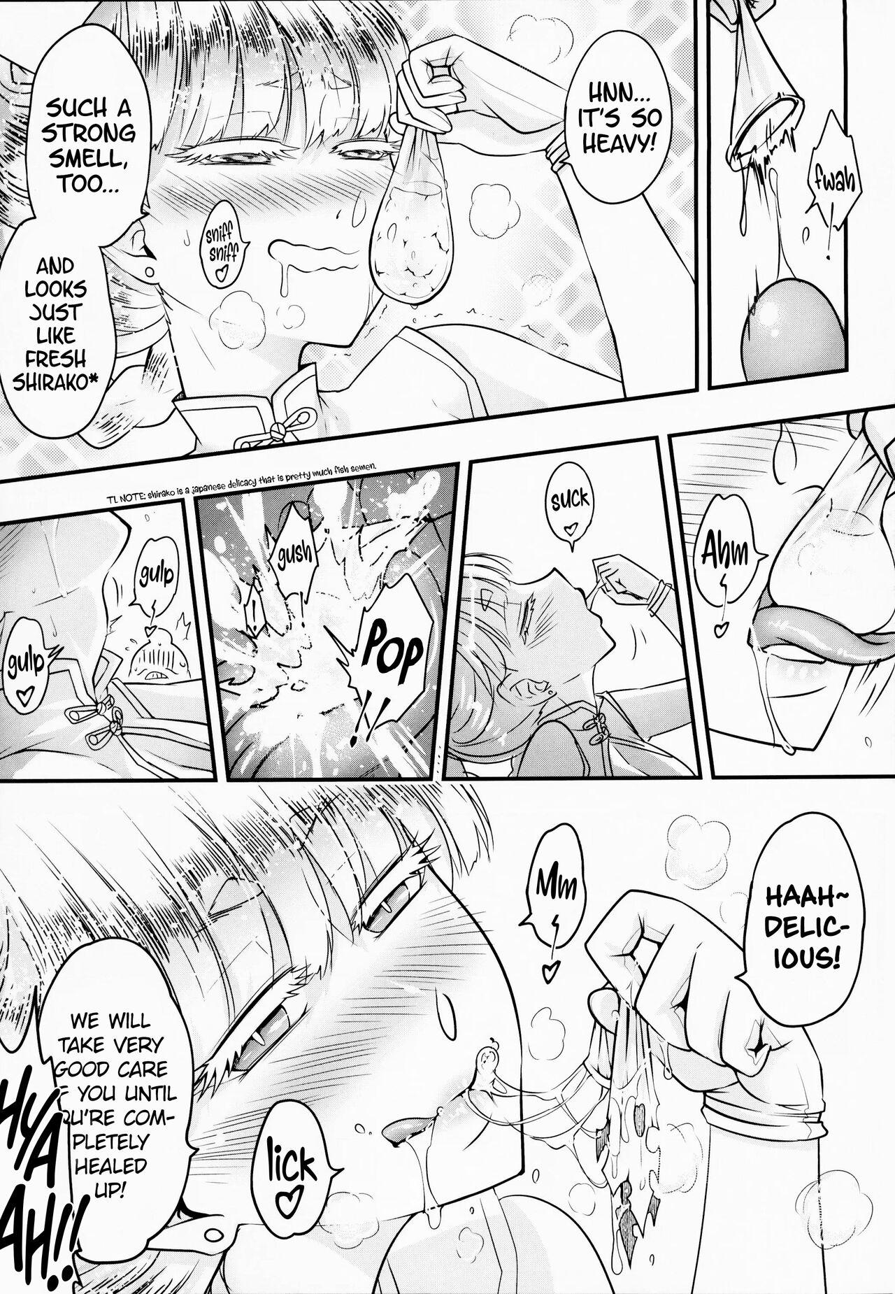 Punheta Hyakkasou 10 <<Kindan Kaigo Hakui no Kingin Sousetsu>> - Original Masturbation - Page 10
