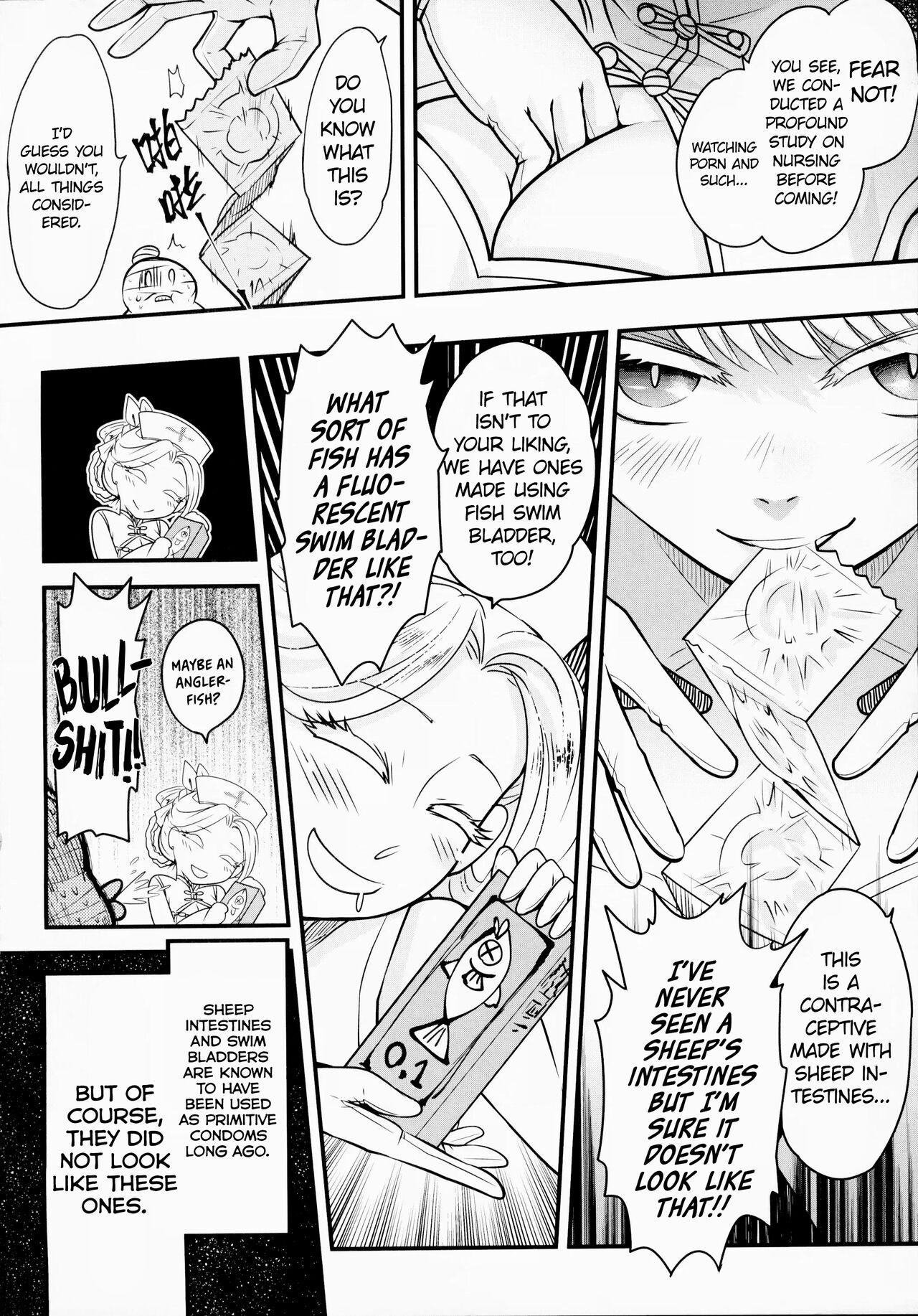 Ftvgirls Hyakkasou 10 <<Kindan Kaigo Hakui no Kingin Sousetsu>> - Original Women Sucking Dicks - Page 3