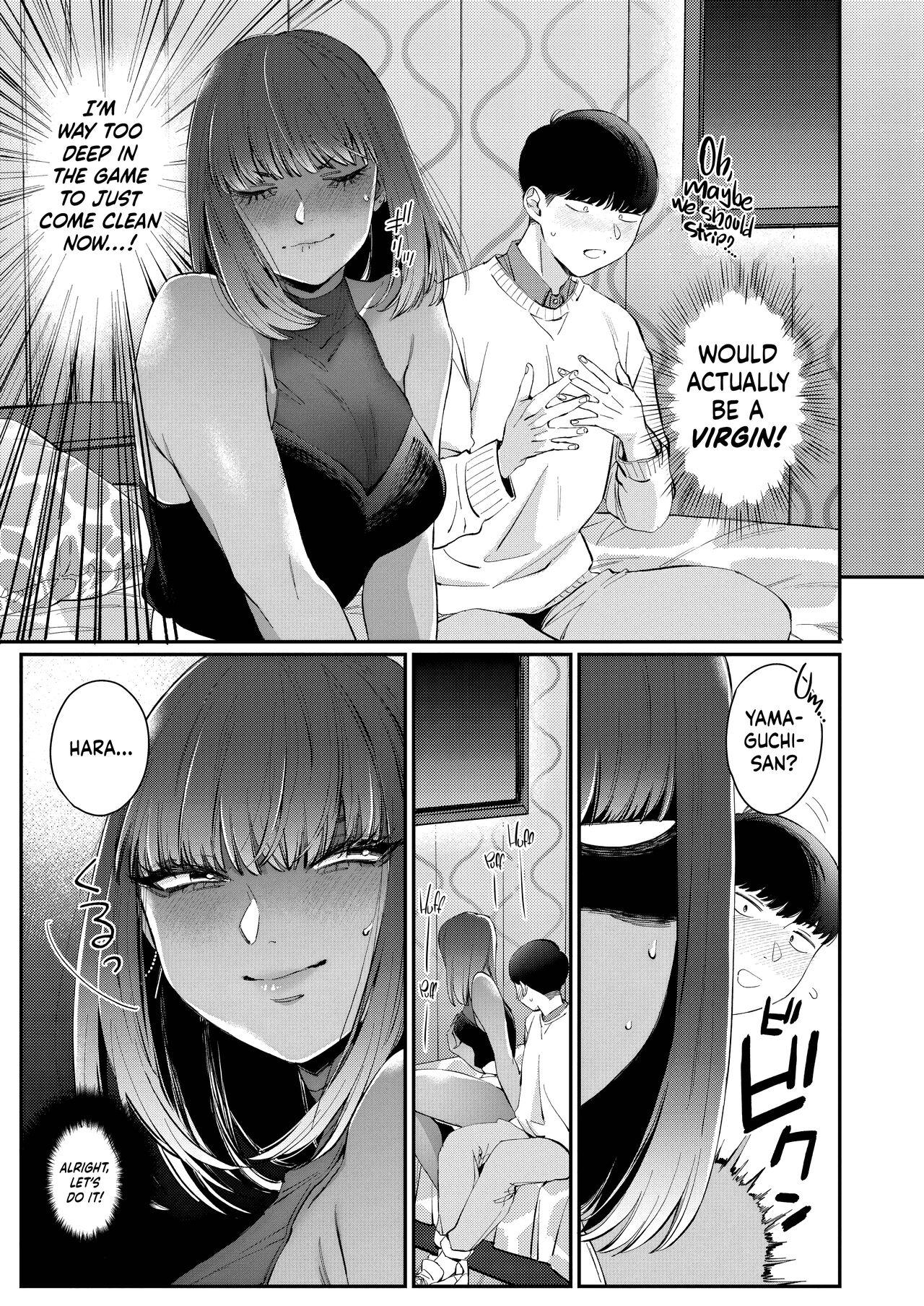 Flogging Gal no Kawaii Mieppari | My Cute Gyaru Girlfriend Is a Total Poser Best Blow Job - Page 3