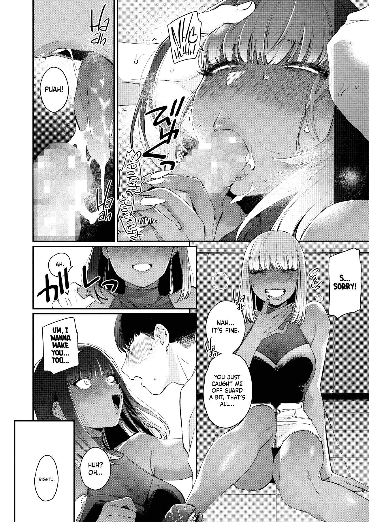 Flogging Gal no Kawaii Mieppari | My Cute Gyaru Girlfriend Is a Total Poser Best Blow Job - Page 6