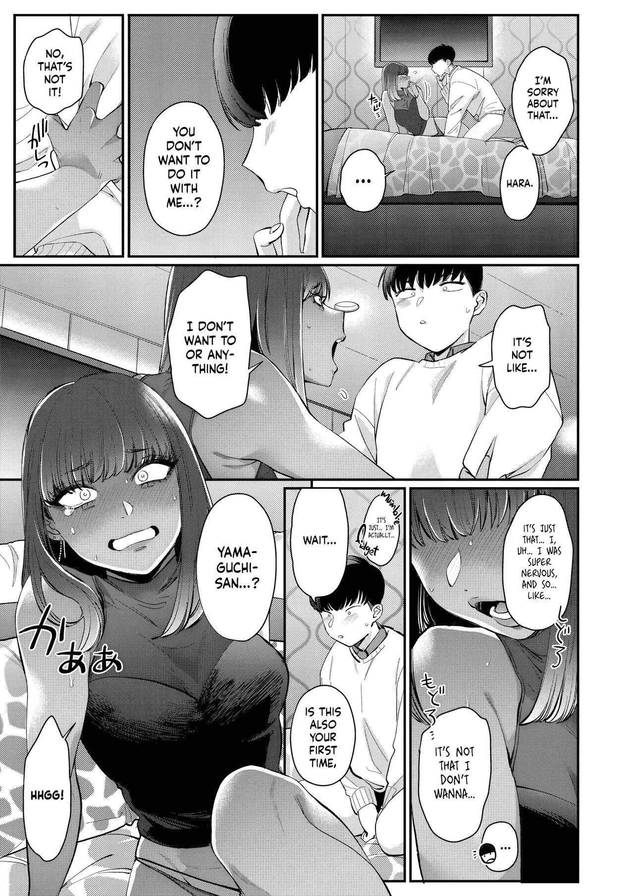Flogging Gal no Kawaii Mieppari | My Cute Gyaru Girlfriend Is a Total Poser Best Blow Job - Page 9