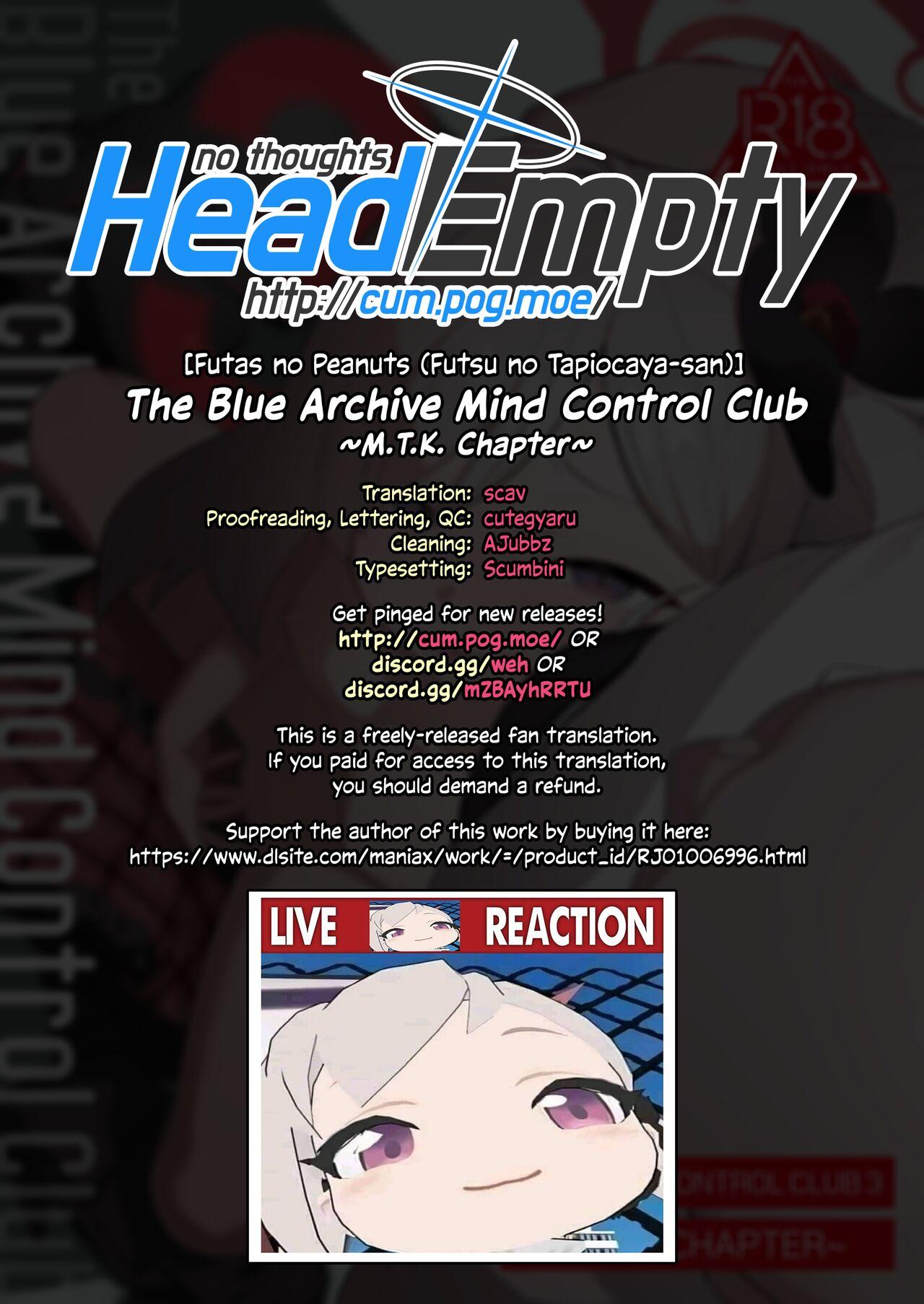 BluArch Saimin-bu 3 Asagi Mutsuki Hen | The Blue Archive Mind Control Club 27