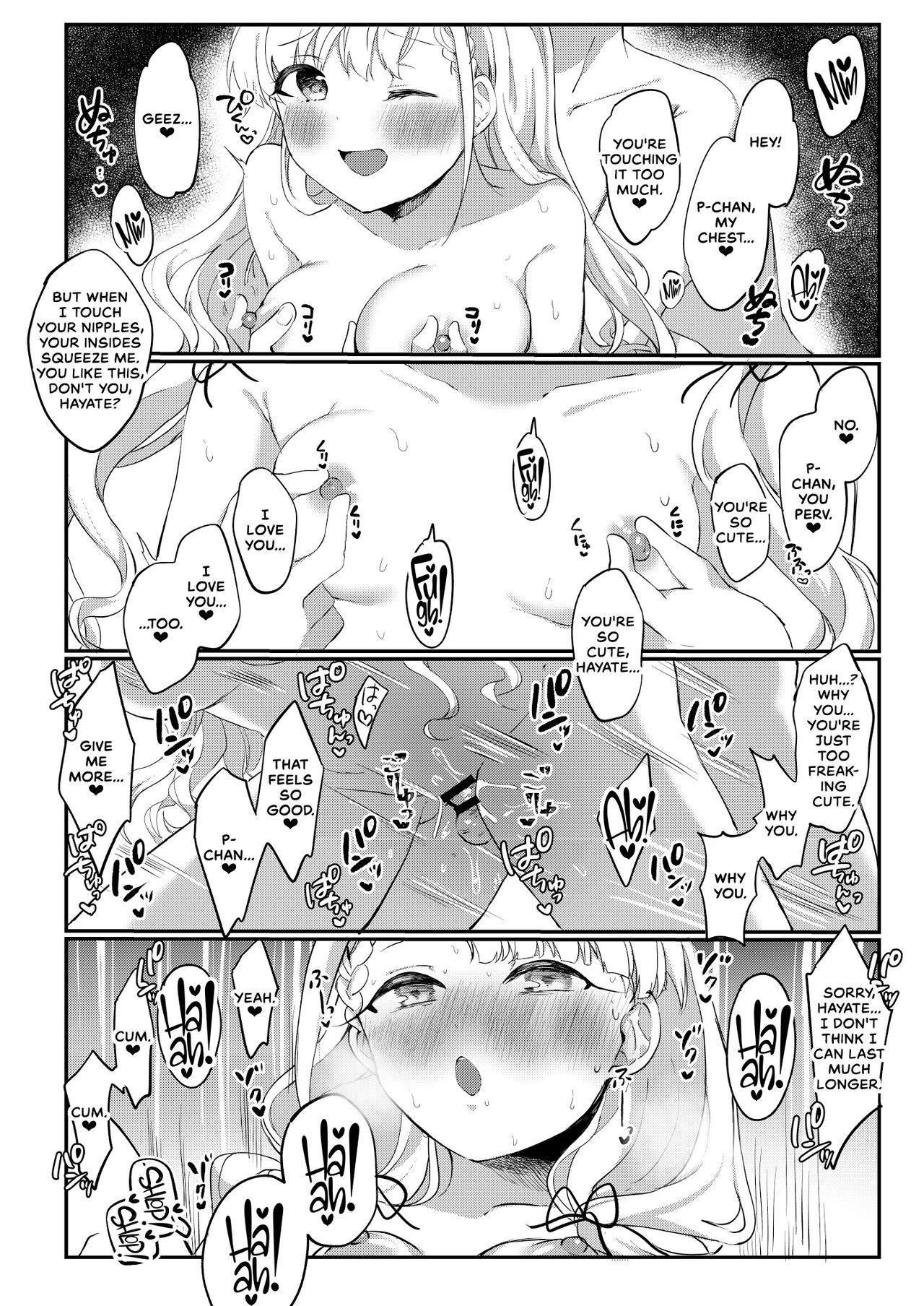Married Ha-chan to P no Seikoui... Okazu ni Suru shika - The idolmaster Joi - Page 6