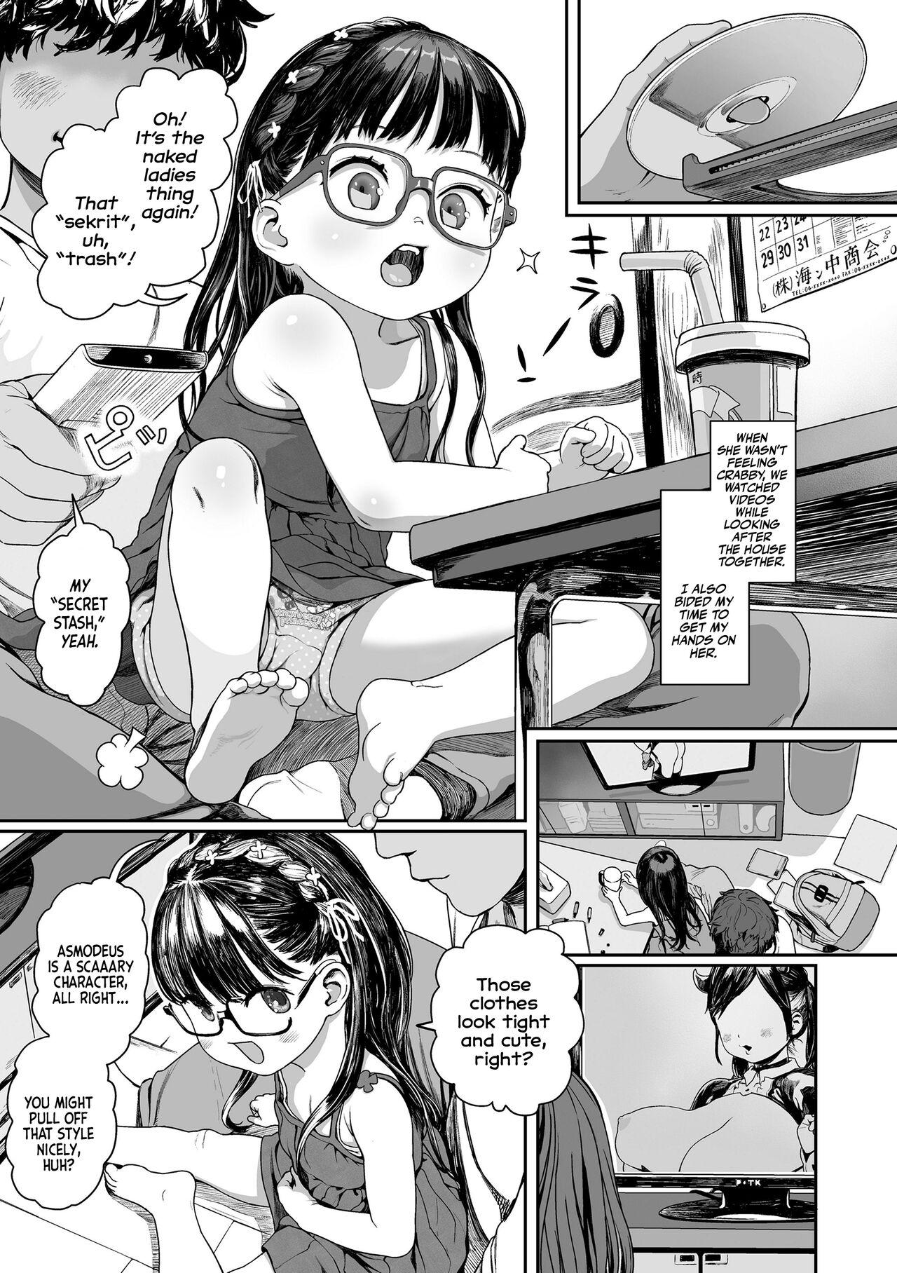 Hard Sex [Wada Wau] Yottsu no Junshin | A Four-year-old's Naive Heart! (Hitoketakko Adorable) [English] [Team Rabu2] [Decensored] [Digital] Cum On Ass - Page 5