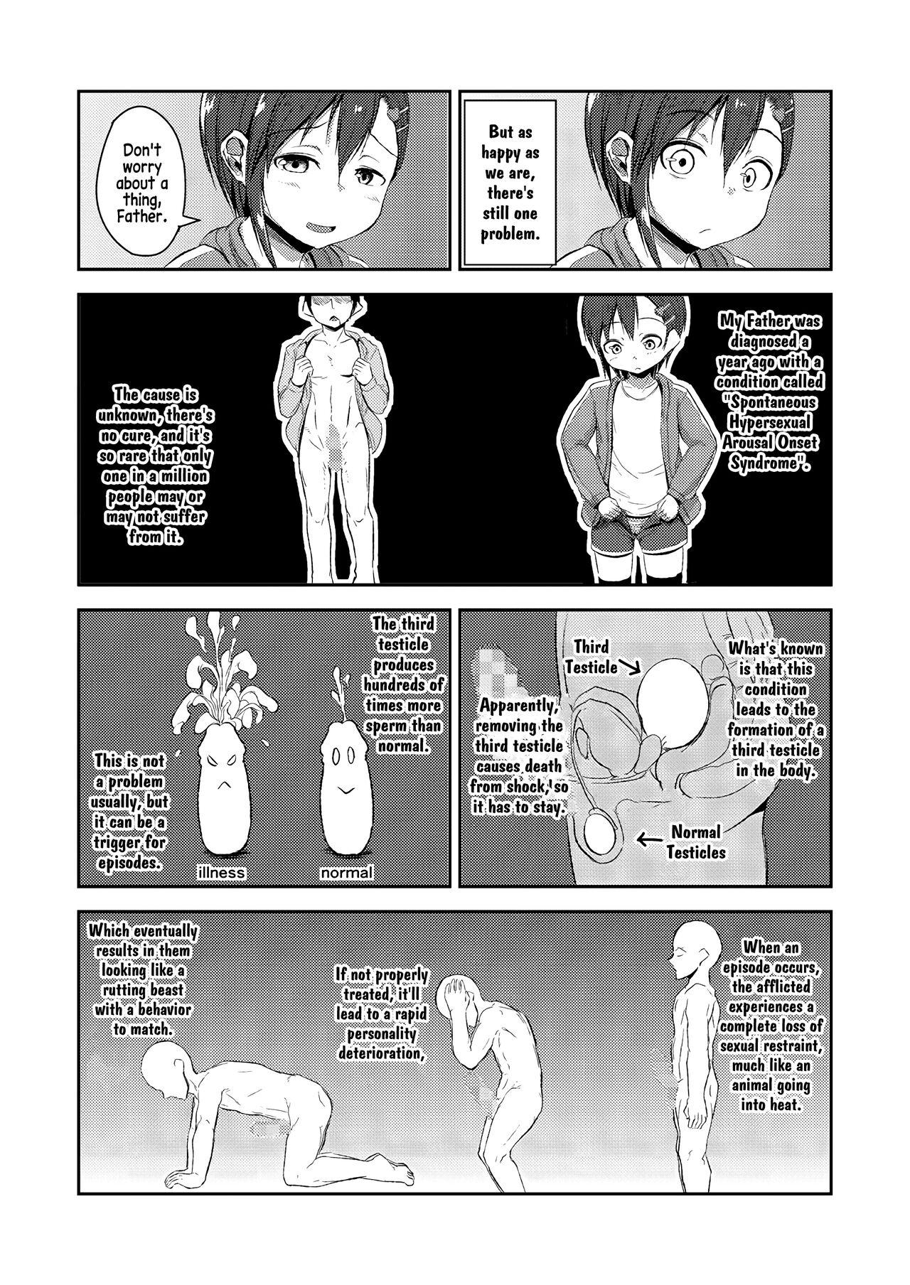 Virtual Otou-san to Zutto Issho | Me and my Father, together forever! - Original Gay Boys - Page 6