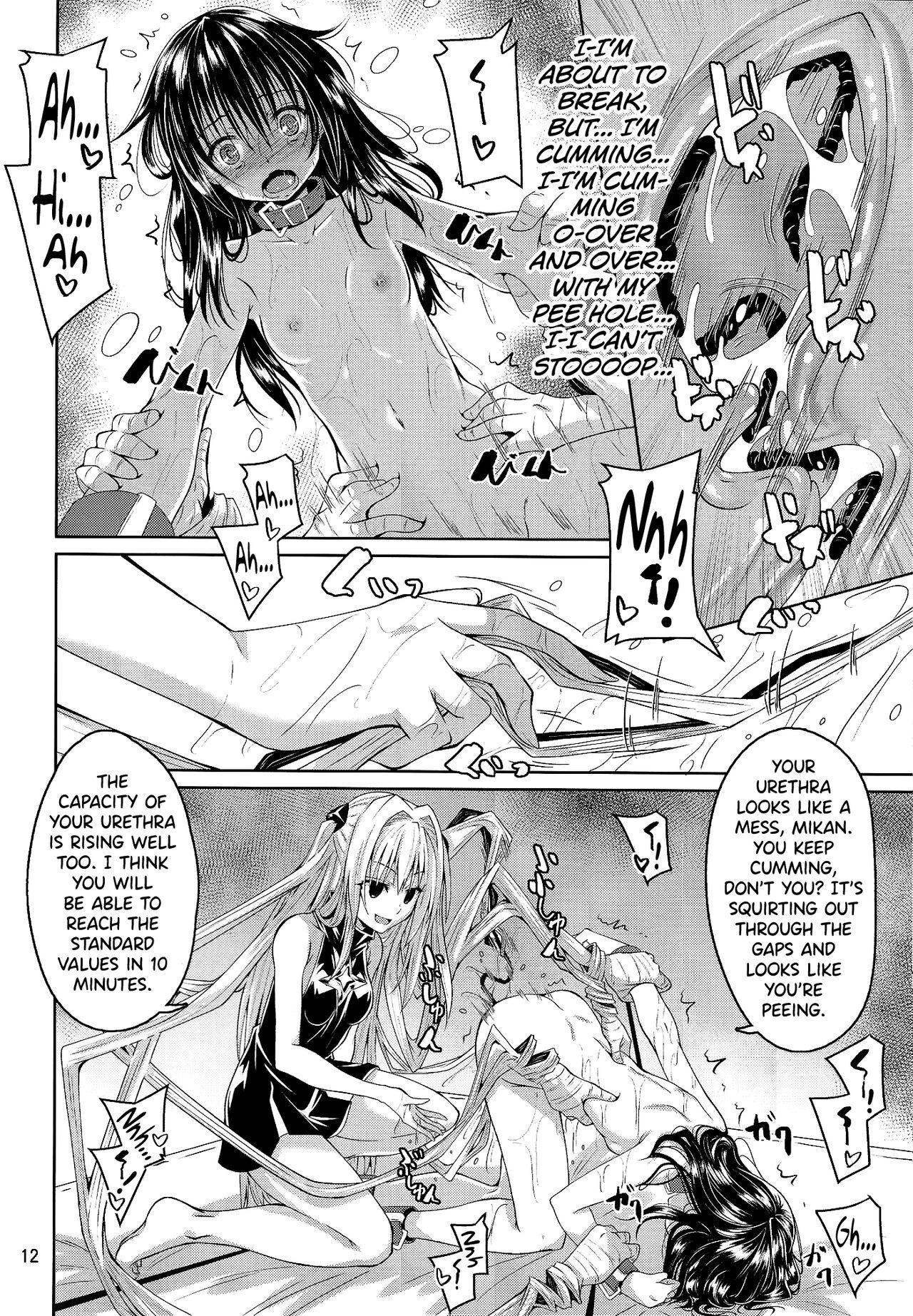 Trimmed Kousoku Sareta Mikan ga Choukyou Game Clear o Ganbaru Hanashi Tsudzuki - To love-ru Fingers - Page 12