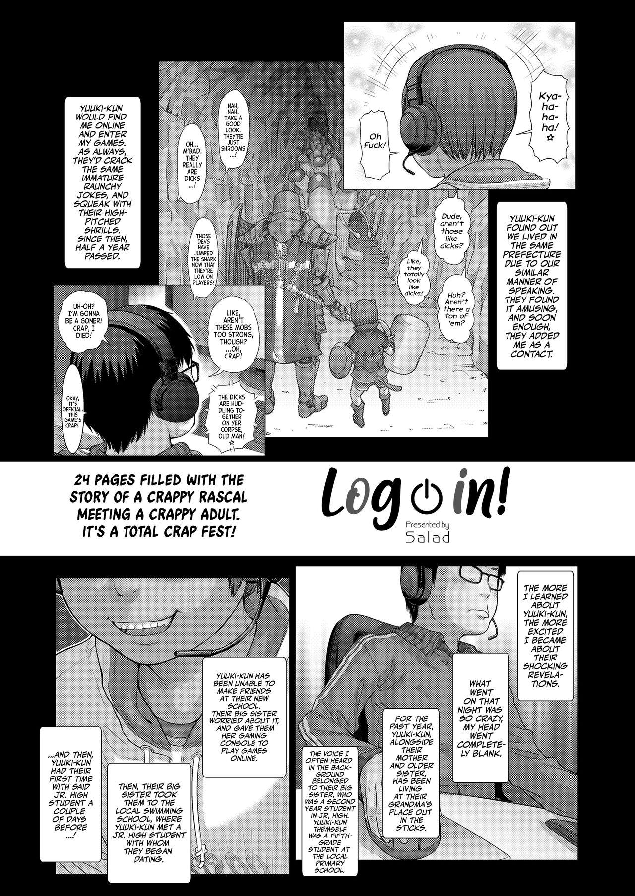 Foot Log In! Gay Gangbang - Page 2