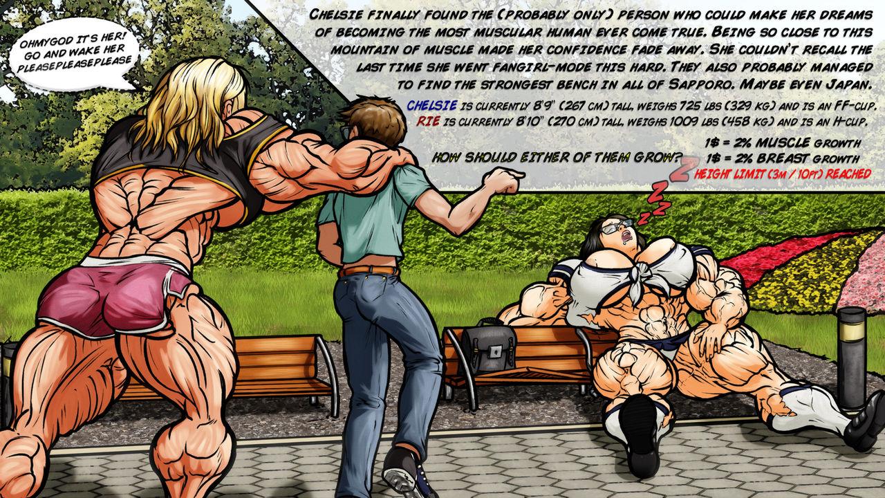 anime muscle girl collection 118