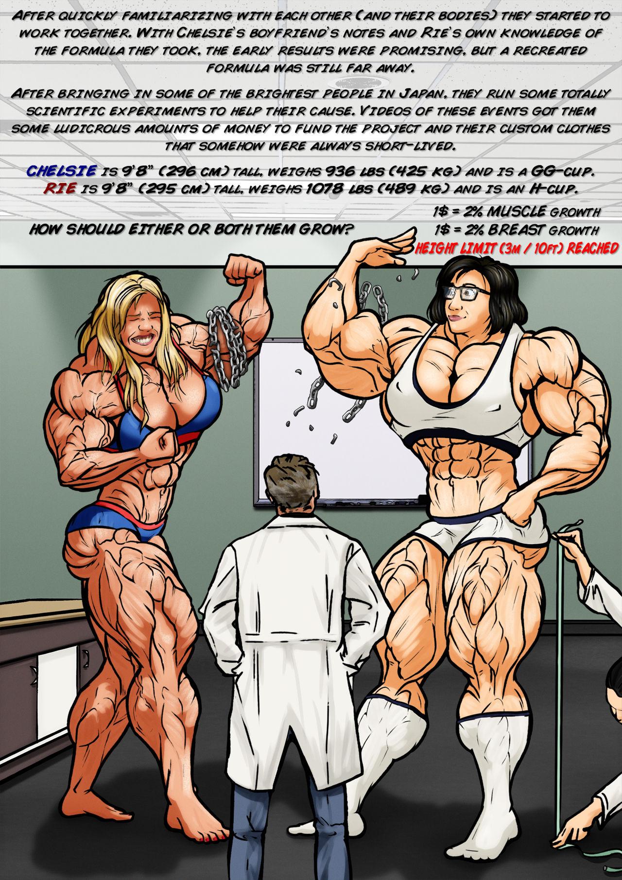 anime muscle girl collection 119