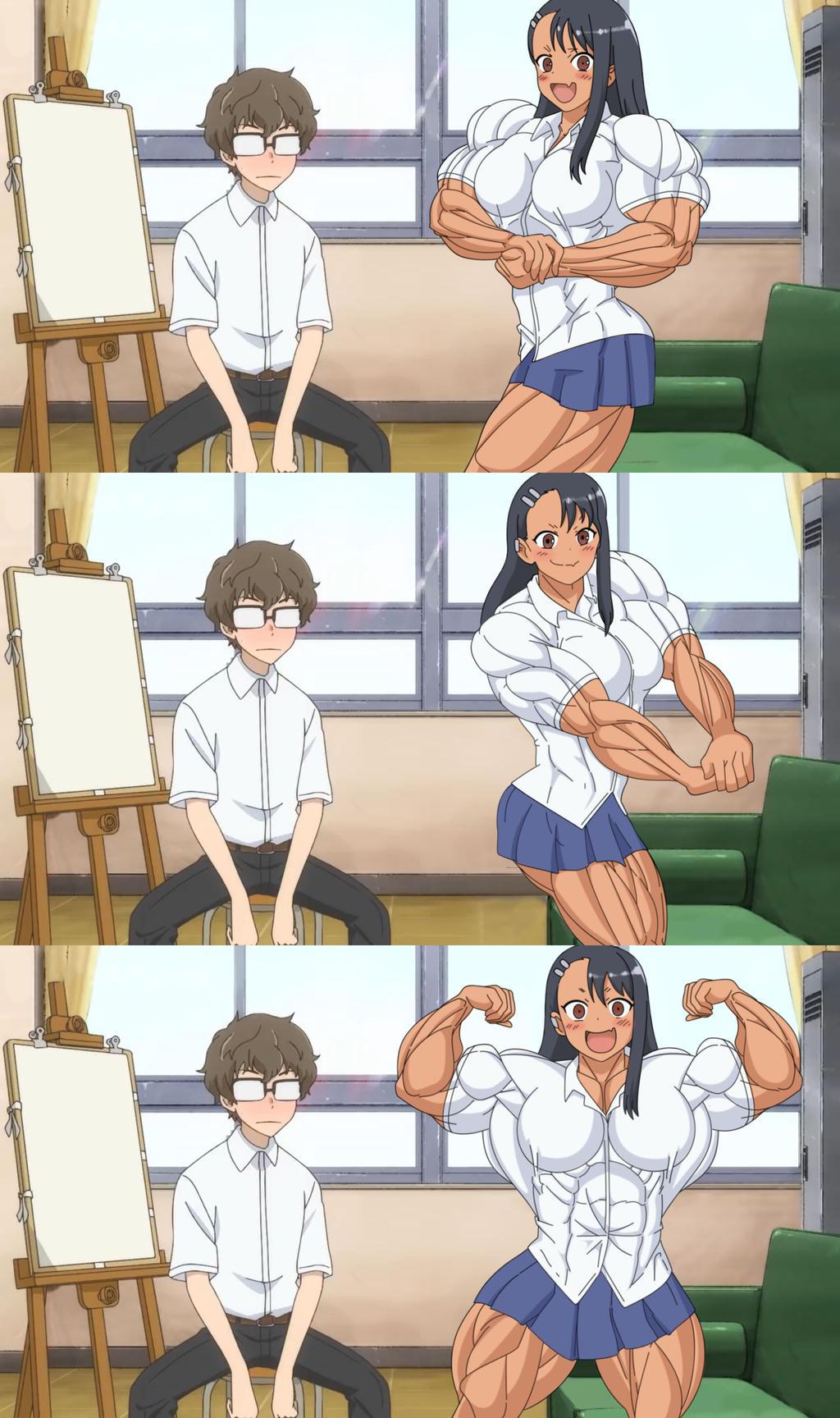anime muscle girl collection 142