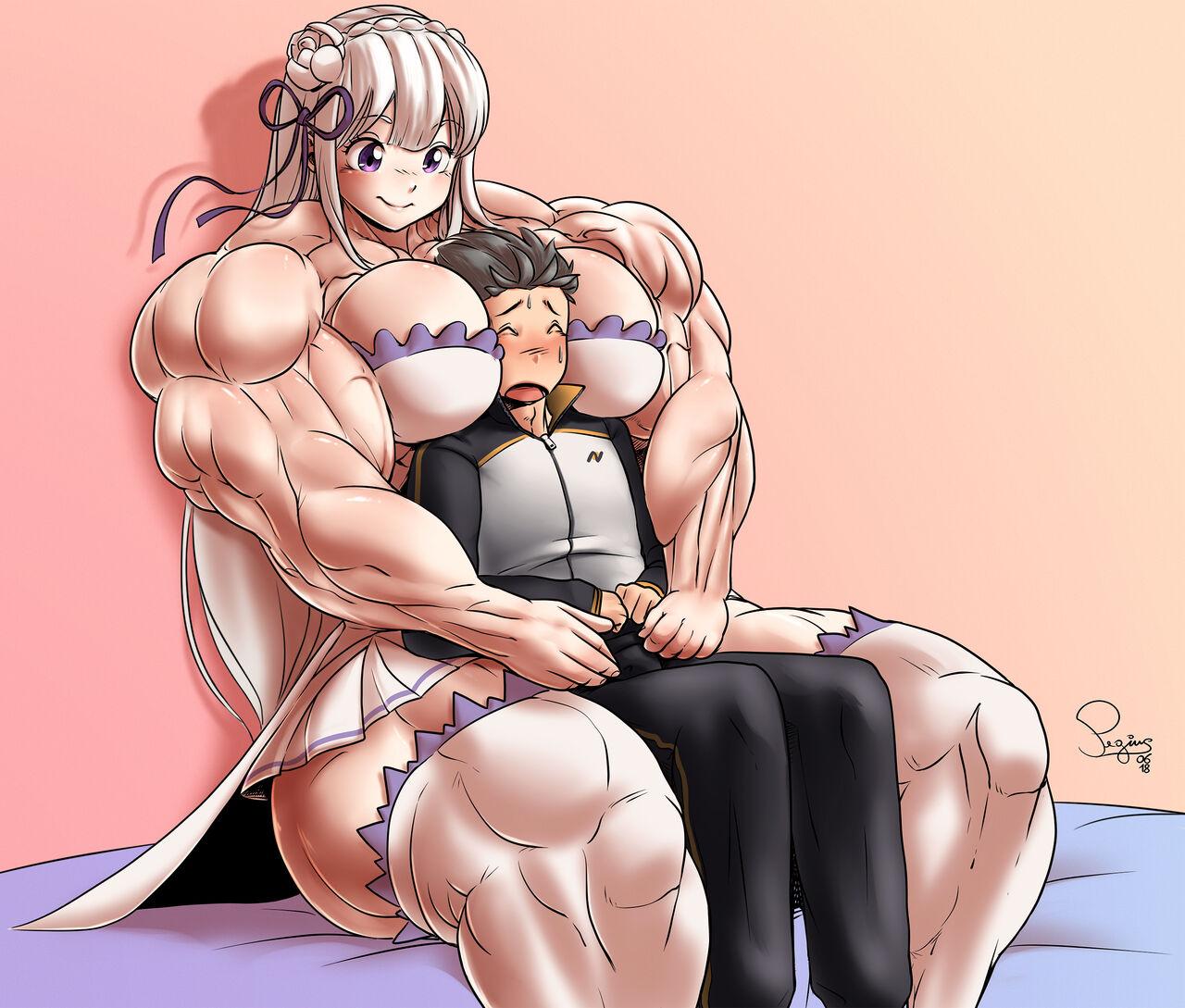 anime muscle girl collection 31